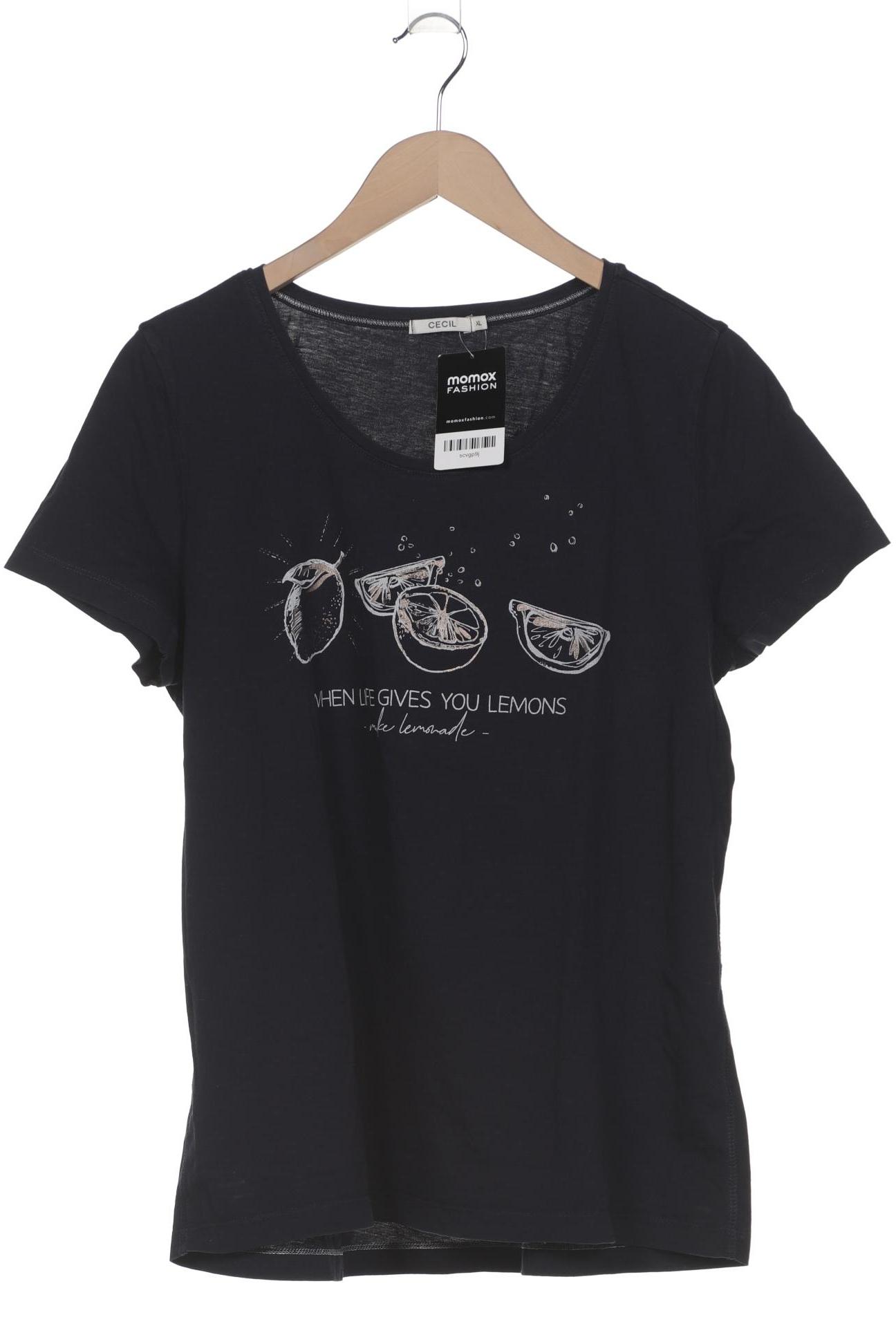 

Cecil Damen T-Shirt, marineblau, Gr. 44