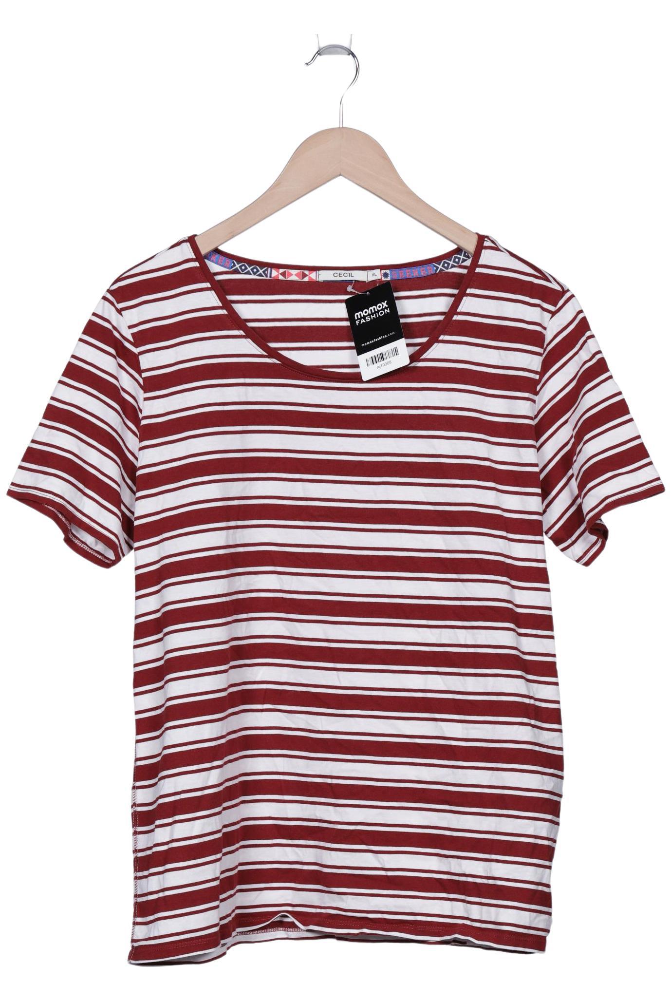 

Cecil Damen T-Shirt, bordeaux, Gr. 44