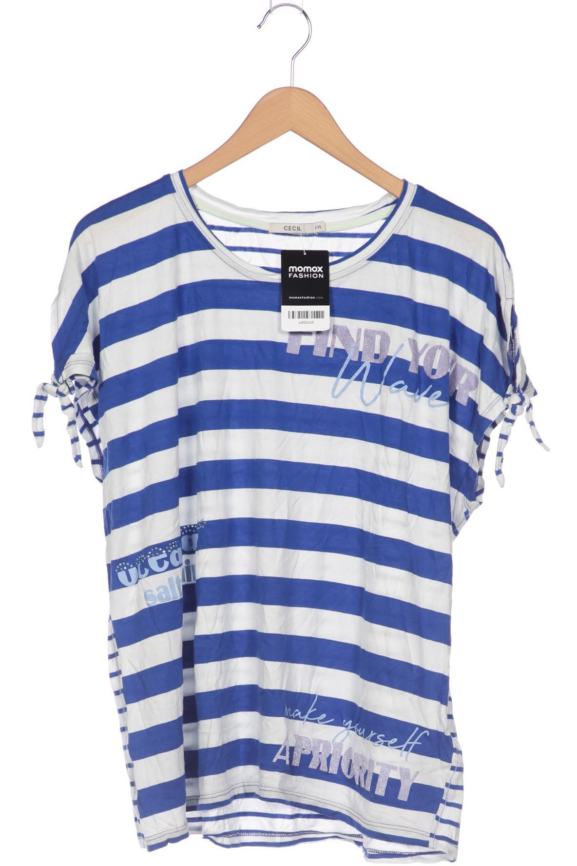 

Cecil Damen T-Shirt, weiß, Gr. 46