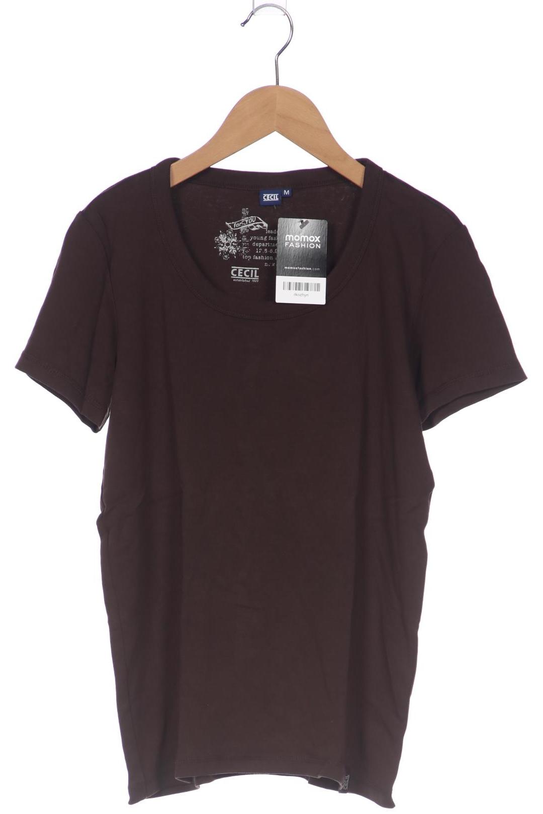 

Cecil Damen T-Shirt, braun, Gr. 38