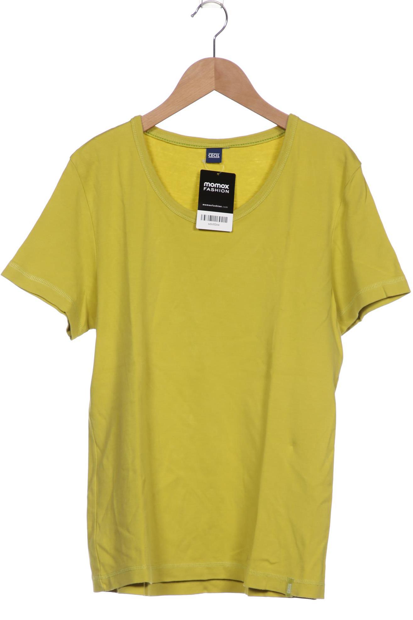 

CECIL Damen T-Shirt, gelb