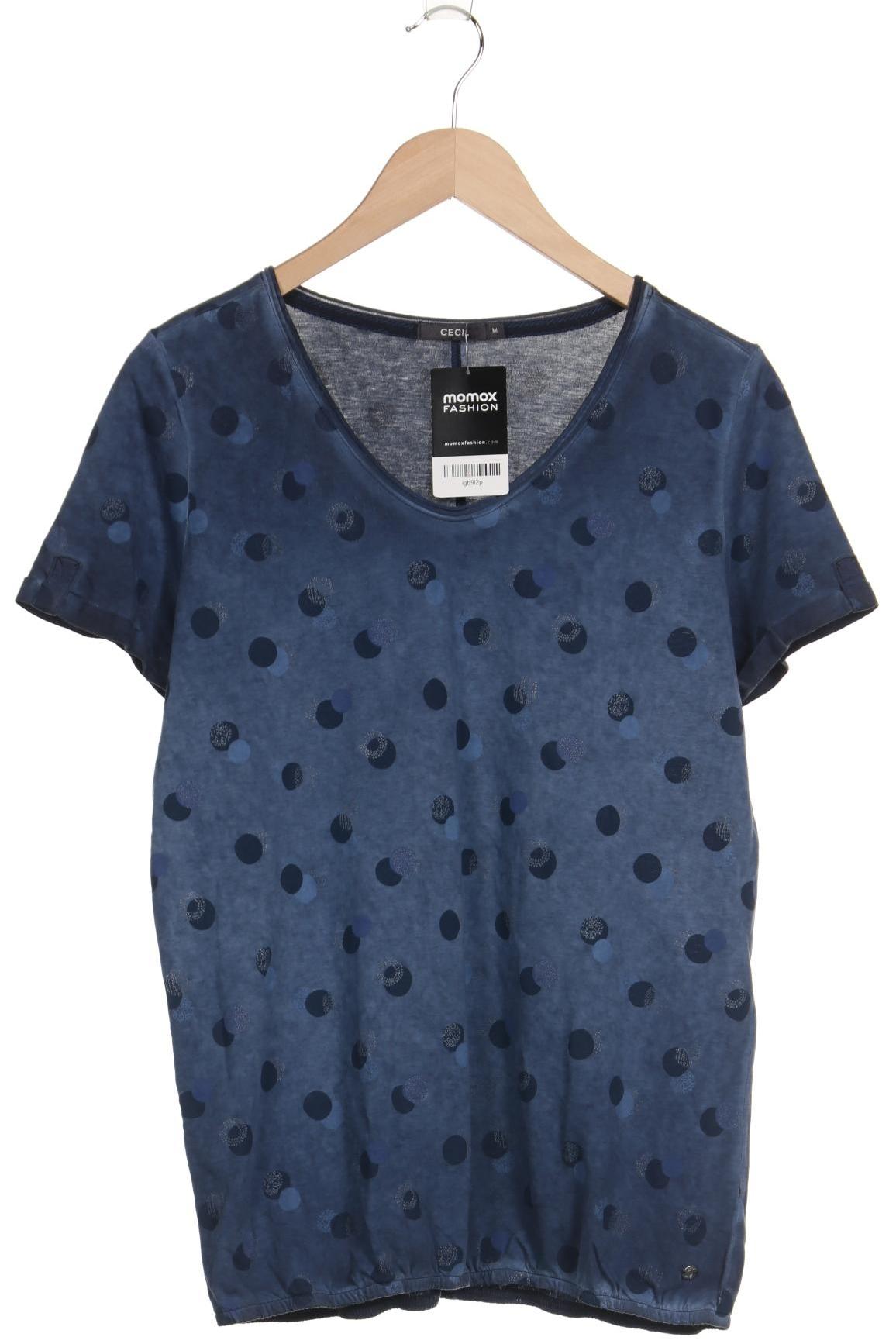 

Cecil Damen T-Shirt, blau, Gr. 38