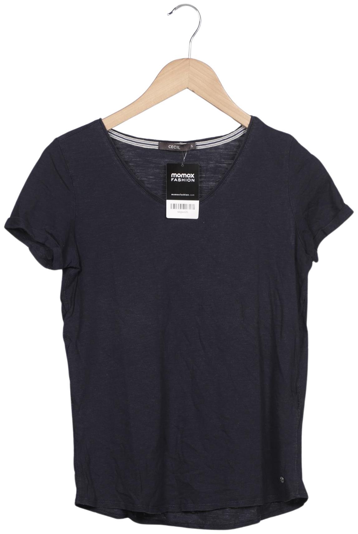 

Cecil Damen T-Shirt, schwarz, Gr. 36