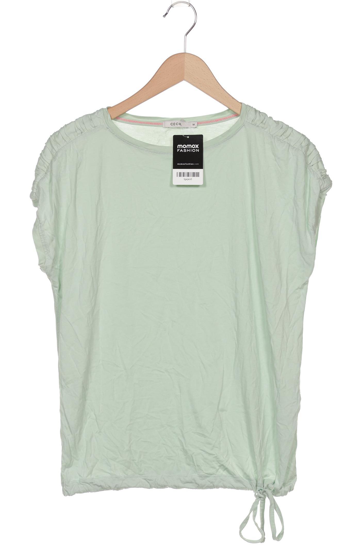 

Cecil Damen T-Shirt, hellgrün, Gr. 38
