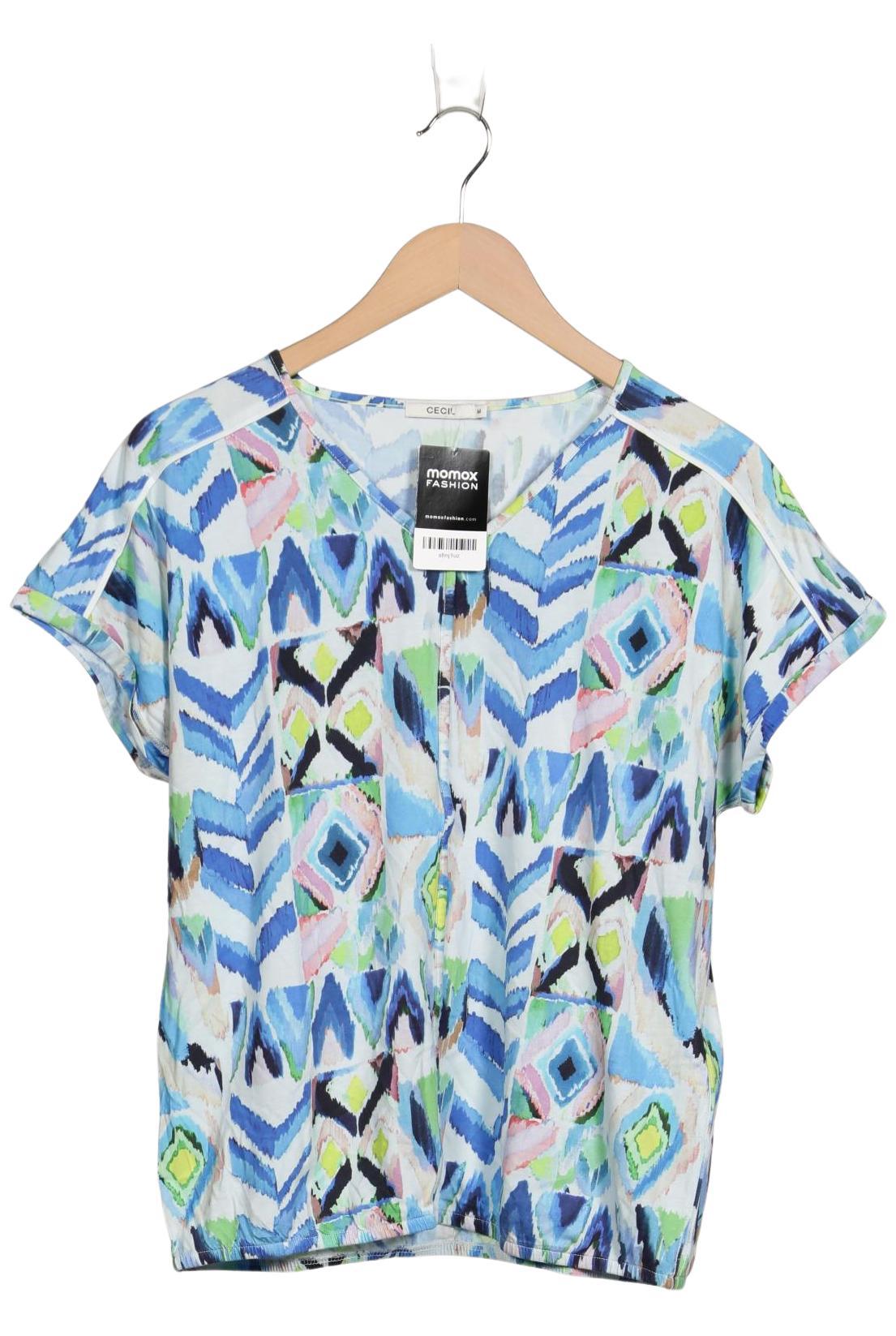

Cecil Damen T-Shirt, blau, Gr. 38