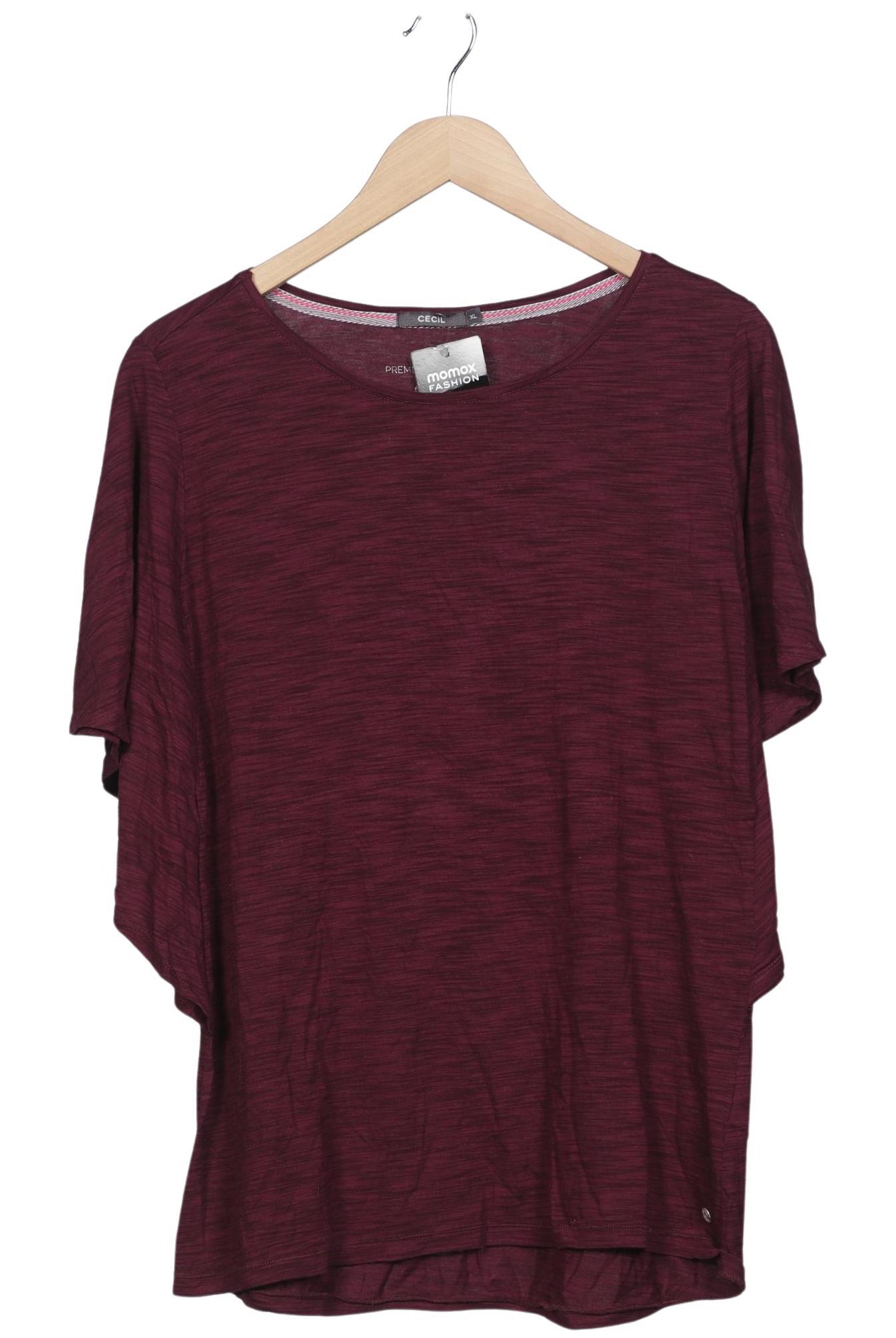 

Cecil Damen T-Shirt, bordeaux, Gr. 44
