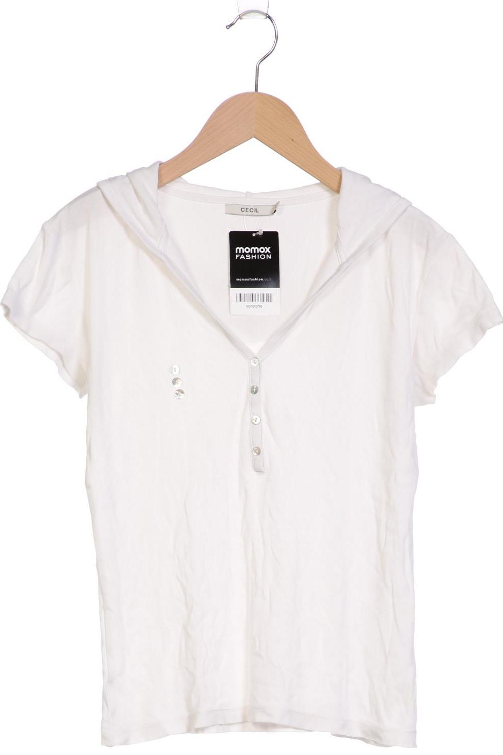 

Cecil Damen T-Shirt, weiß, Gr. 36
