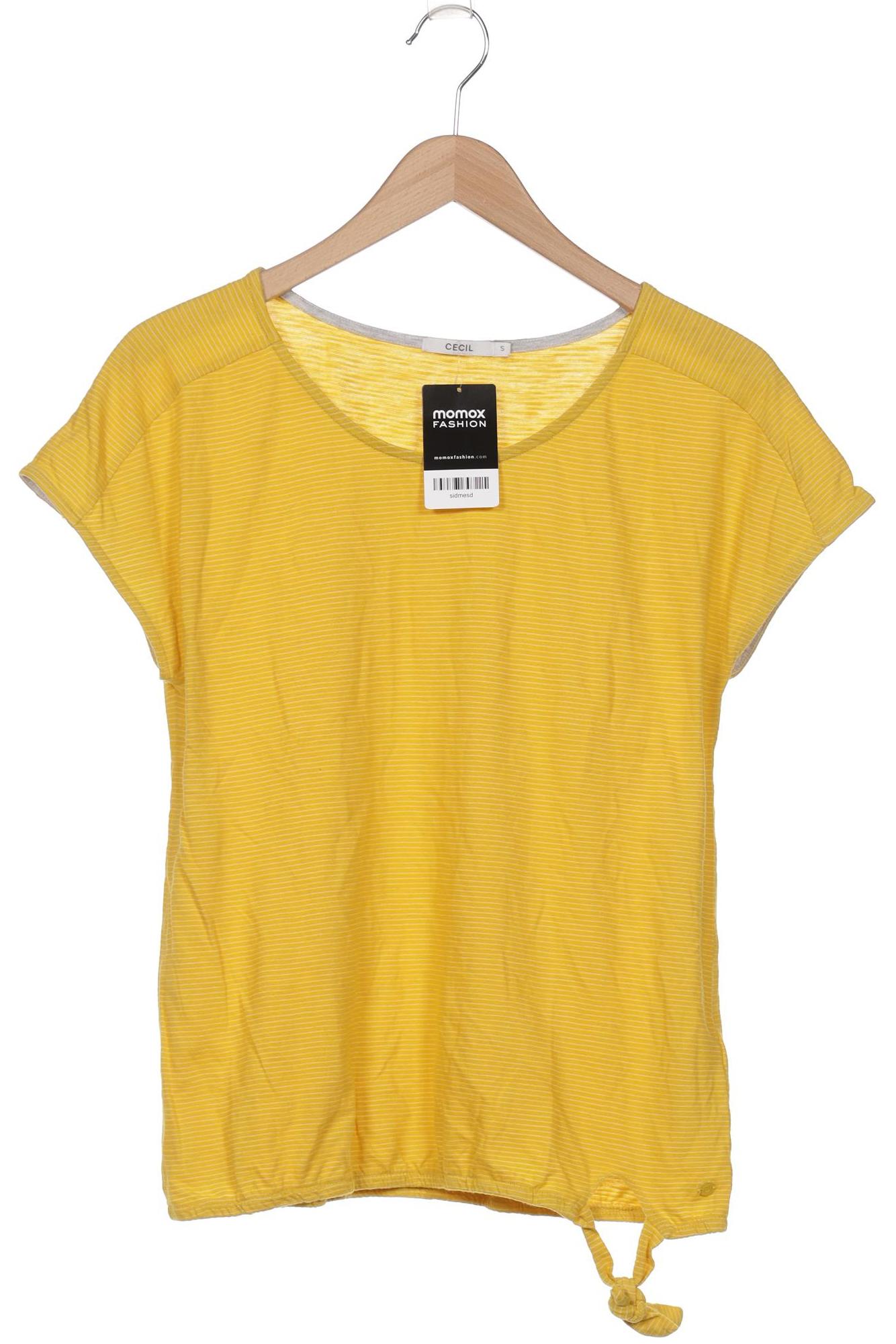 

Cecil Damen T-Shirt, gelb, Gr. 36