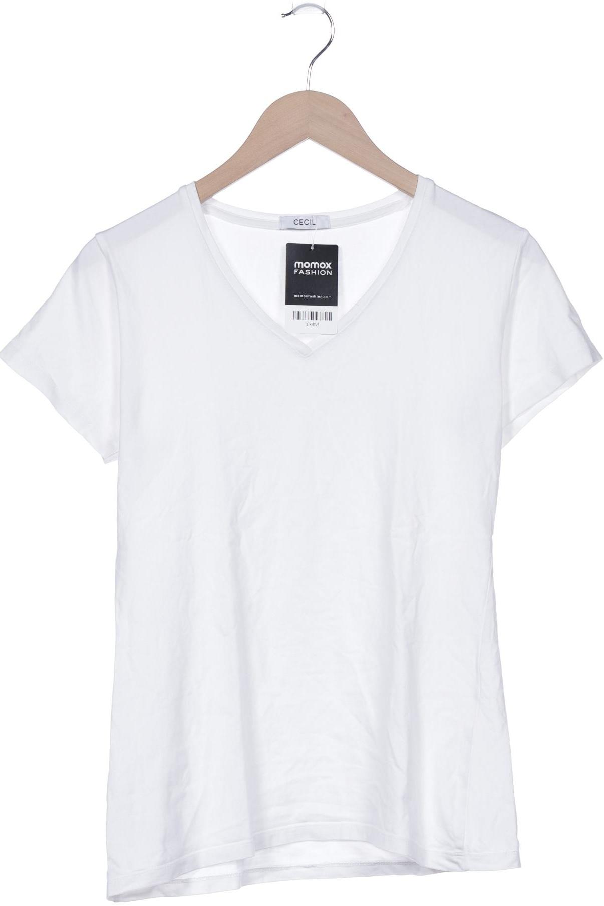 

Cecil Damen T-Shirt, weiß, Gr. 42