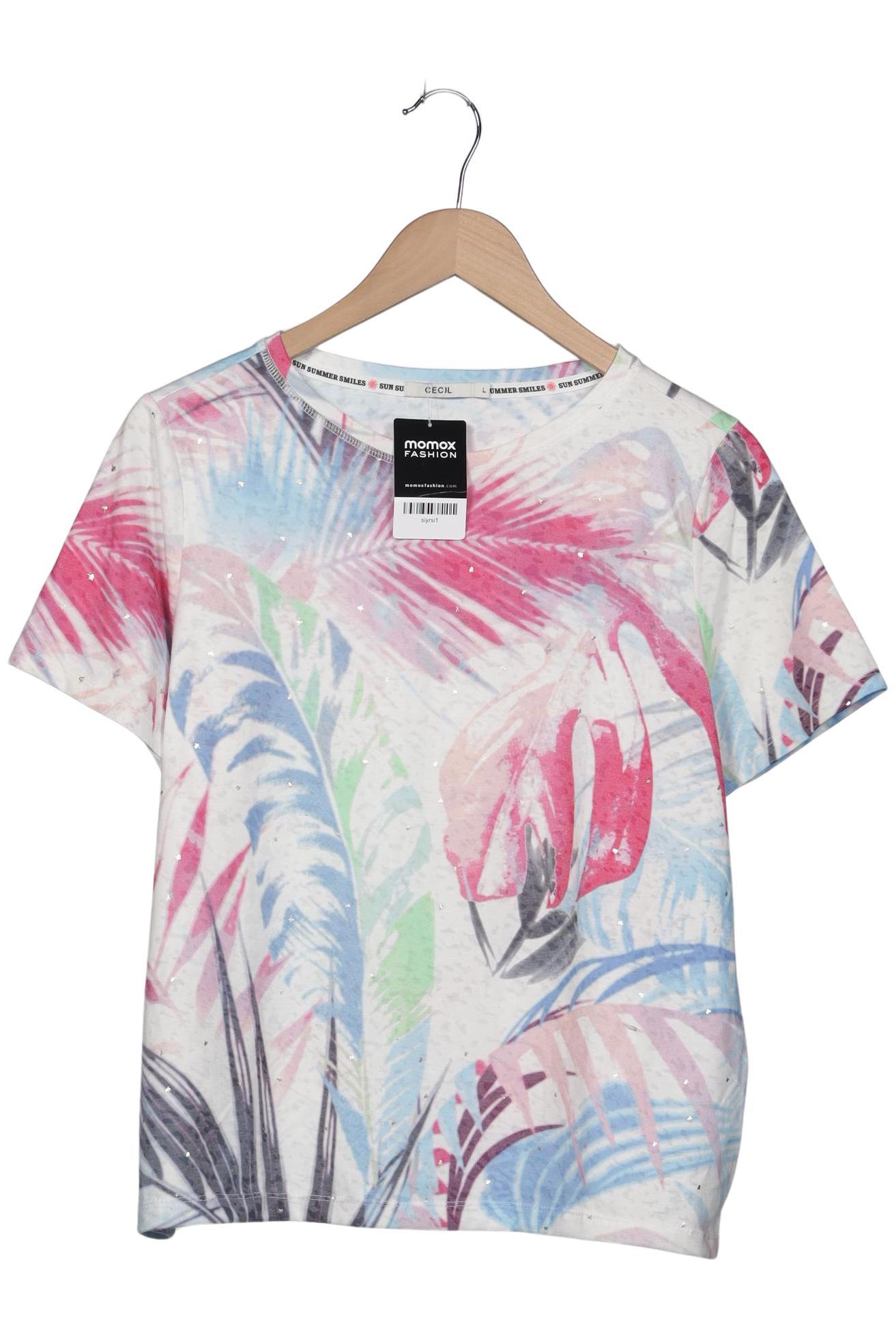 

Cecil Damen T-Shirt, mehrfarbig, Gr. 42