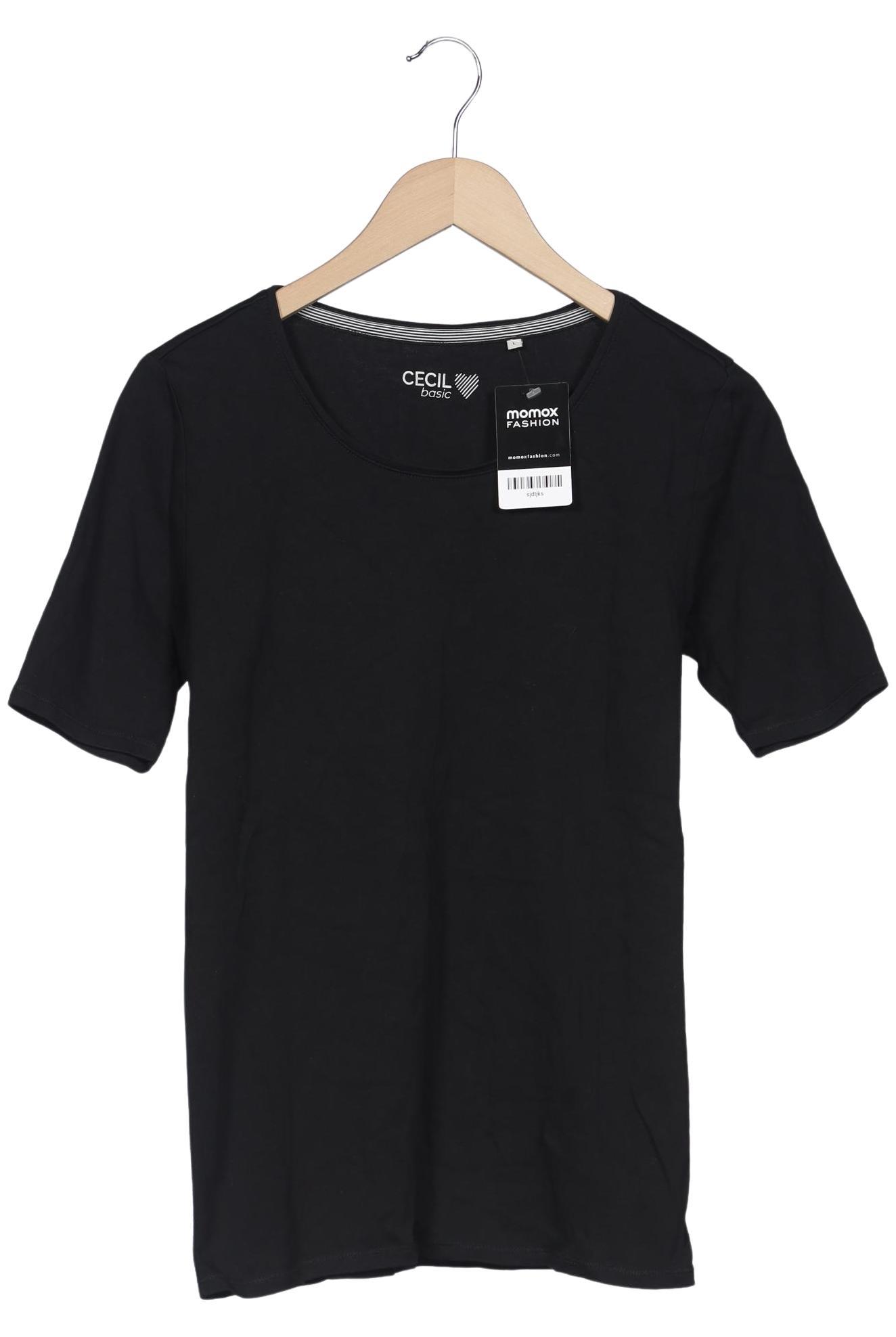 

Cecil Damen T-Shirt, schwarz, Gr. 42