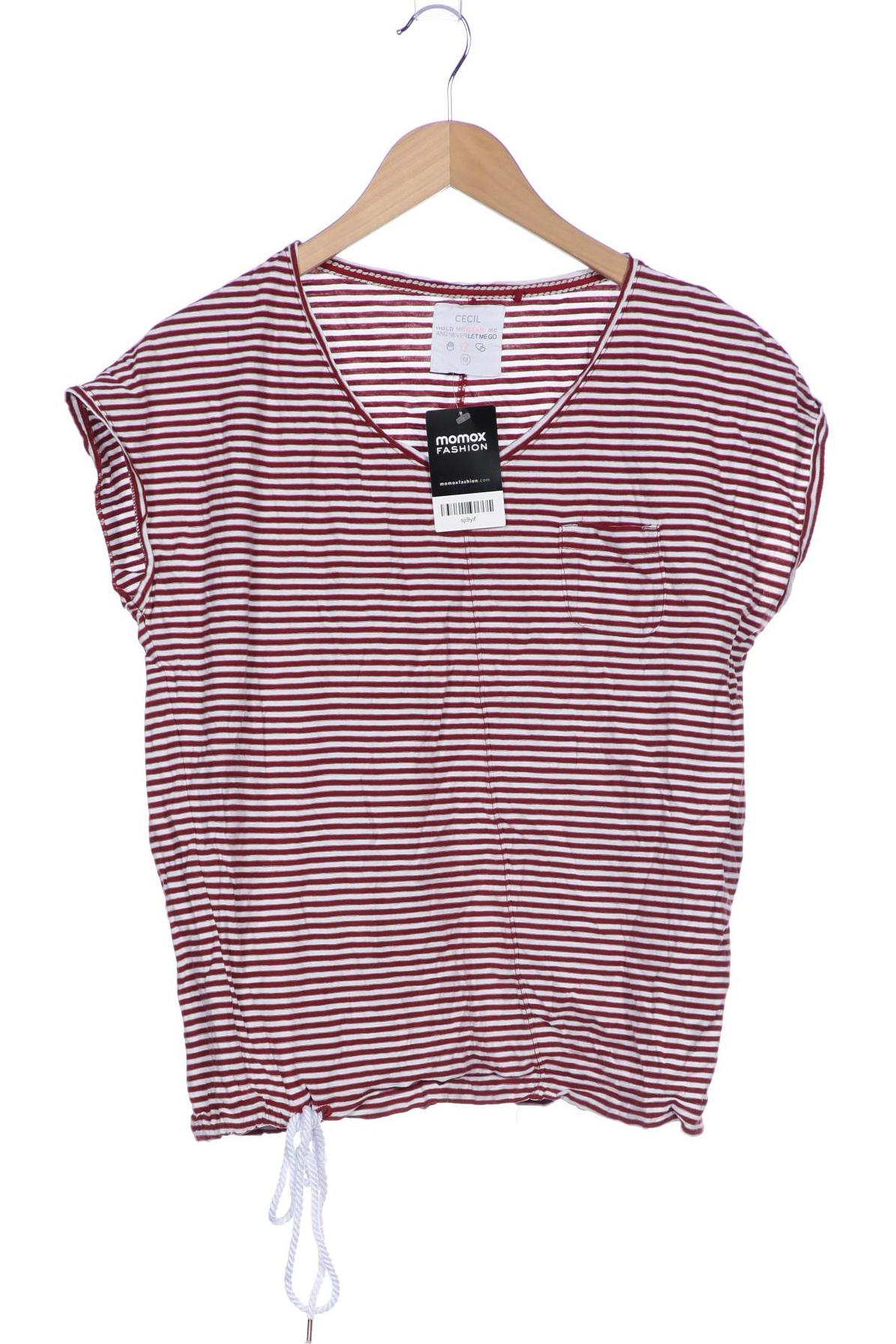 

Cecil Damen T-Shirt, bordeaux, Gr. 38