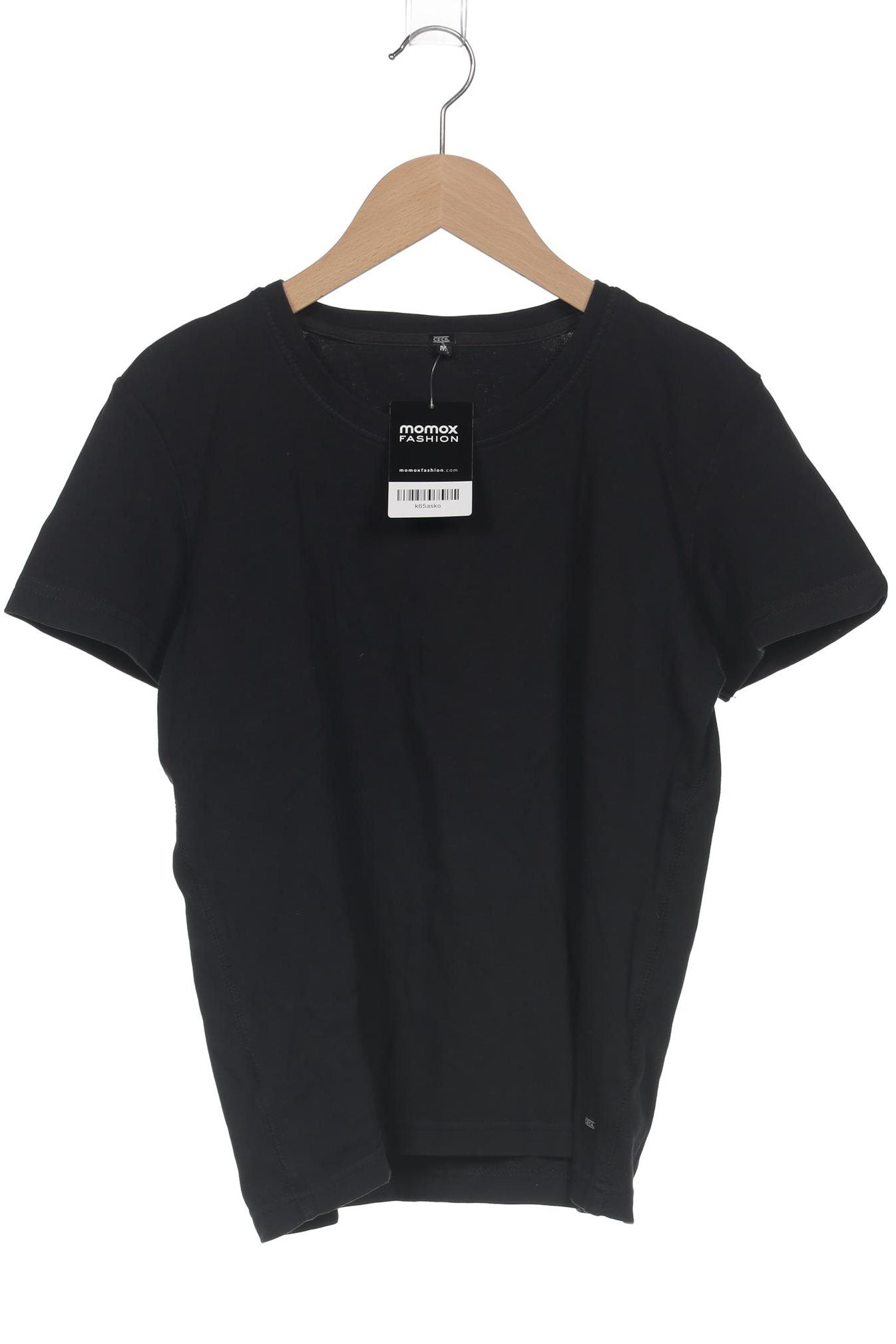 

Cecil Damen T-Shirt, schwarz, Gr. 38