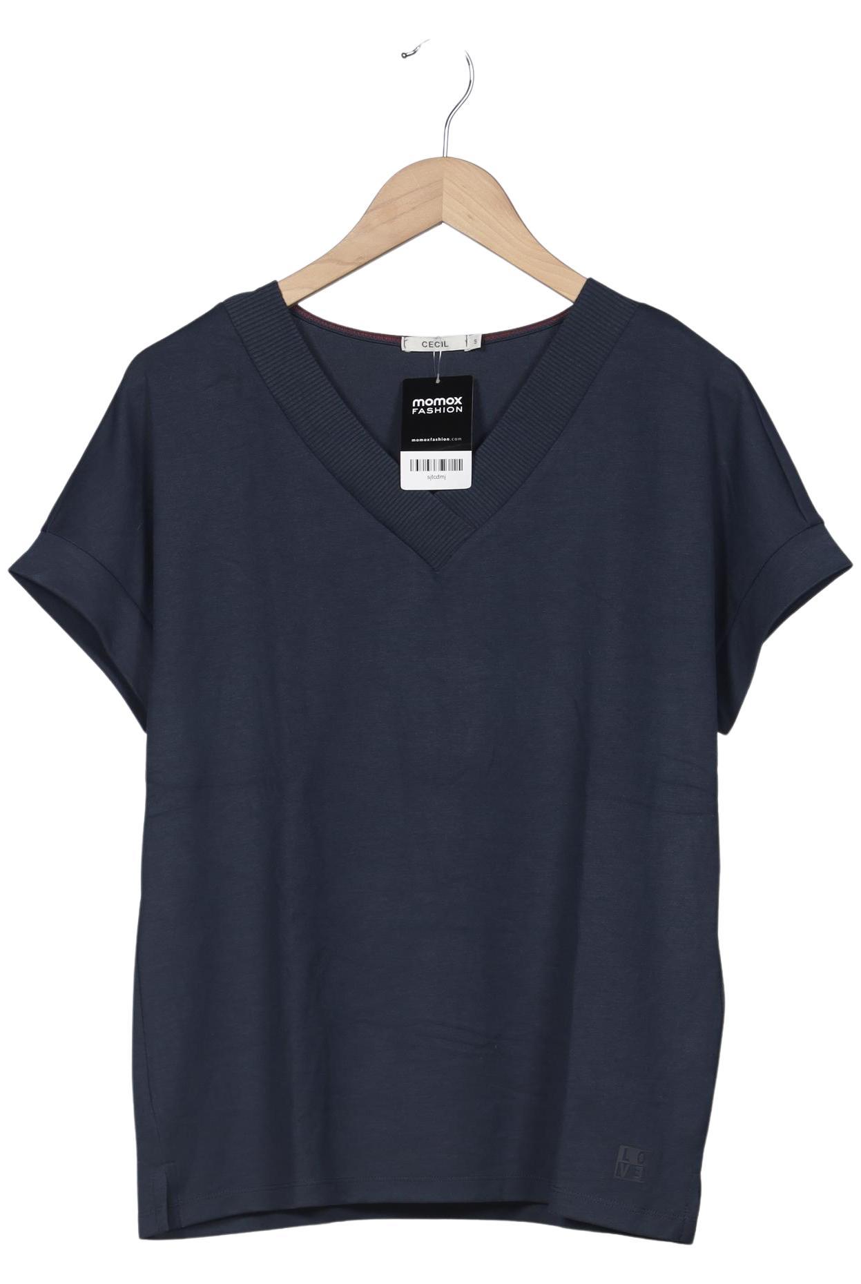 

Cecil Damen T-Shirt, marineblau, Gr. 36