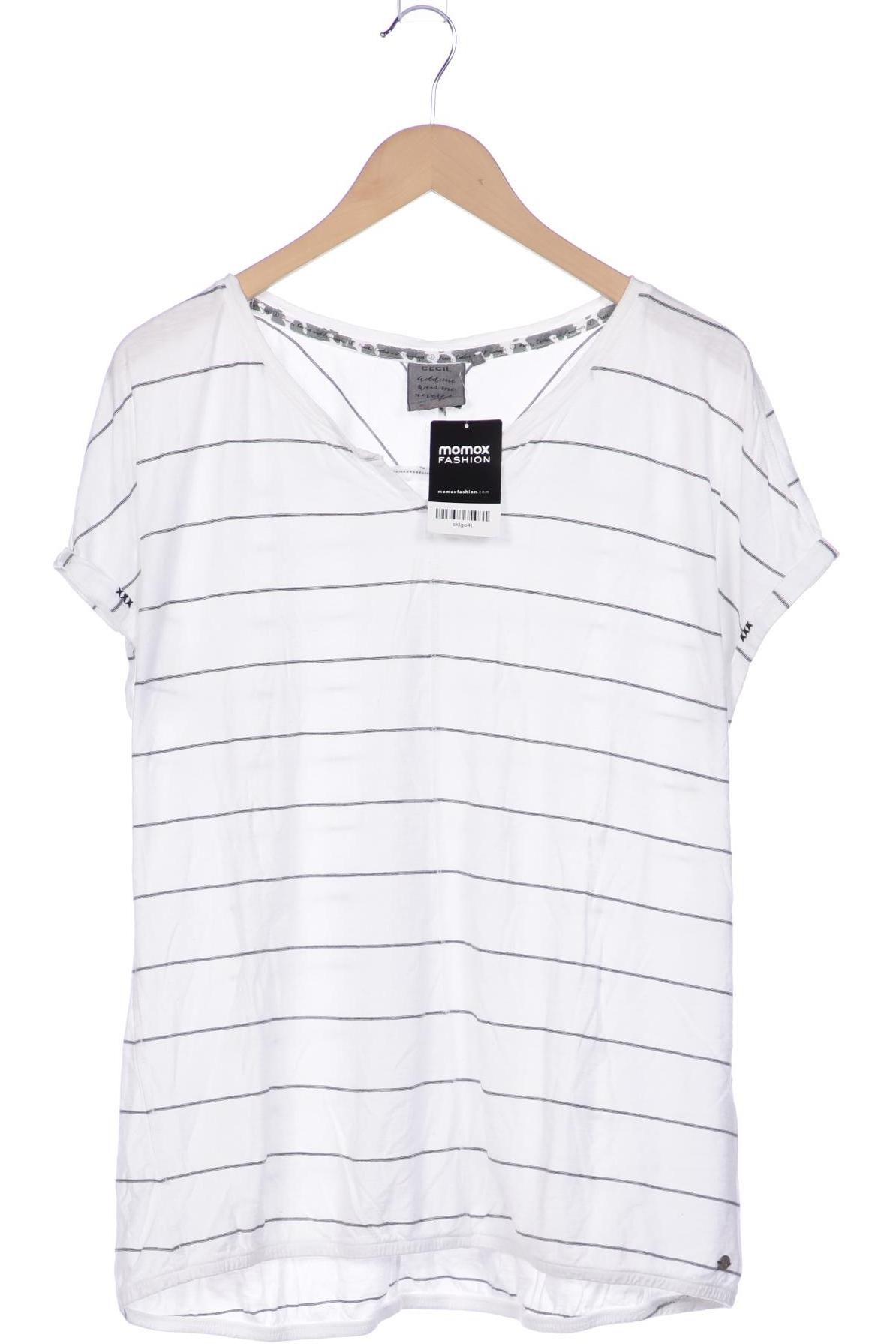 

Cecil Damen T-Shirt, weiß, Gr. 44