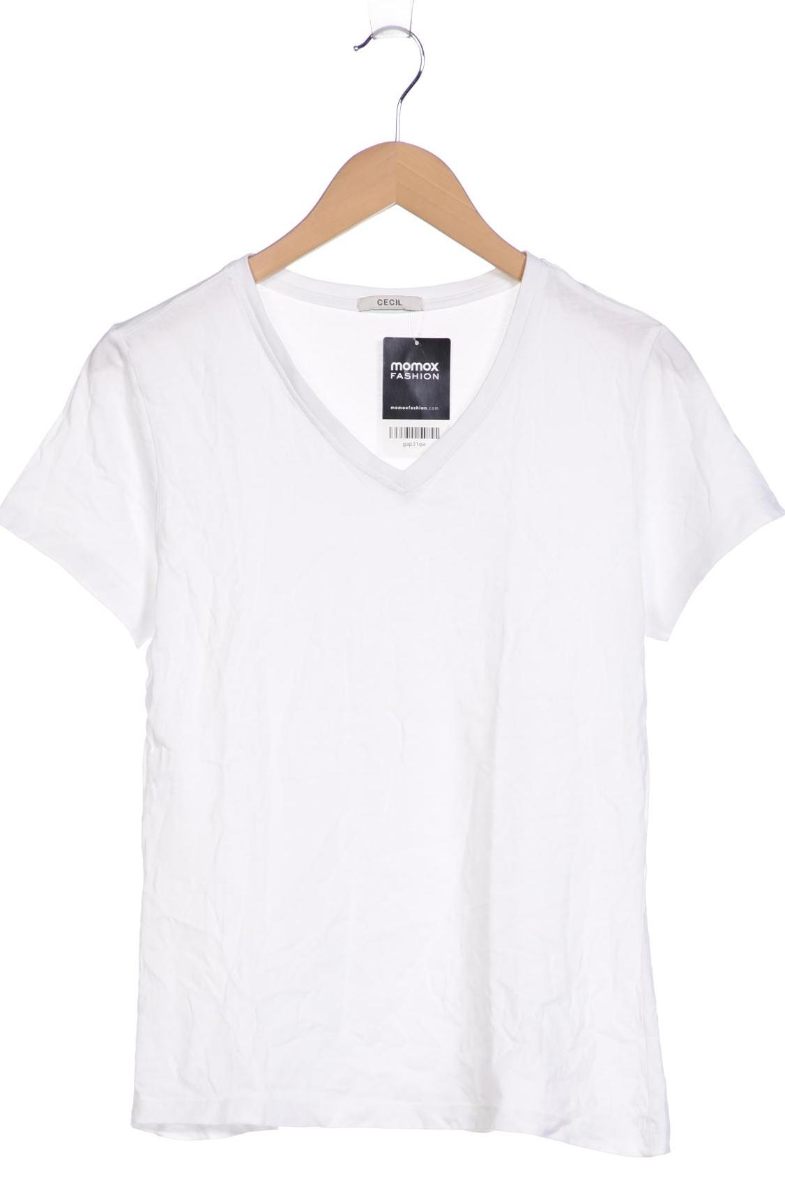 

Cecil Damen T-Shirt, weiß, Gr. 38