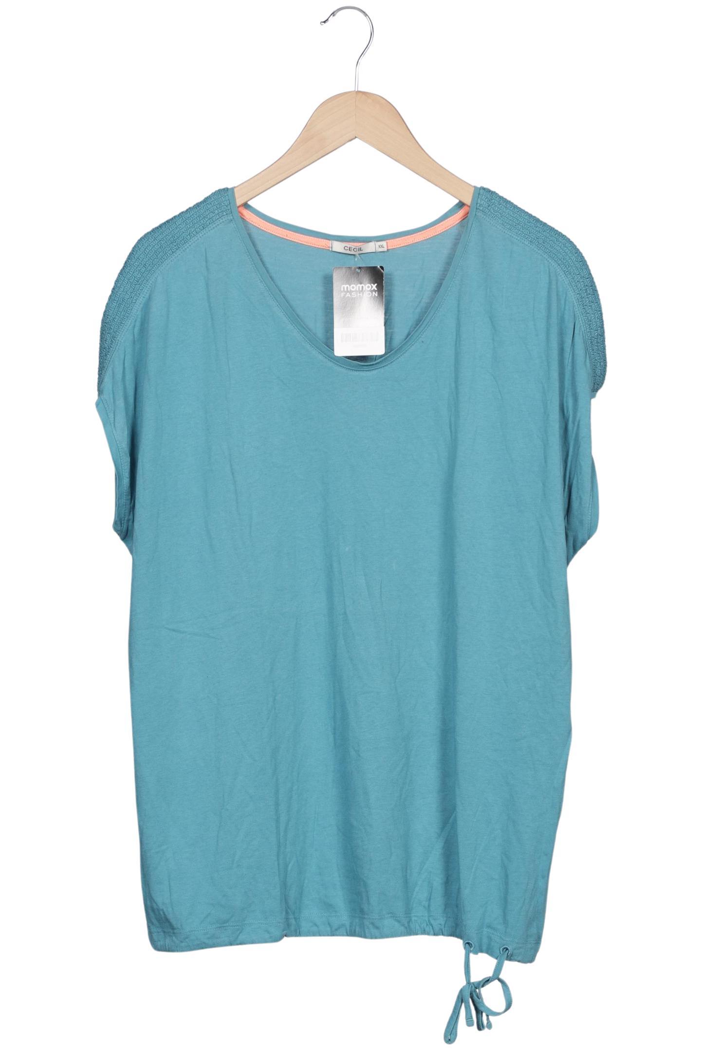 

Cecil Damen T-Shirt, türkis, Gr. 46