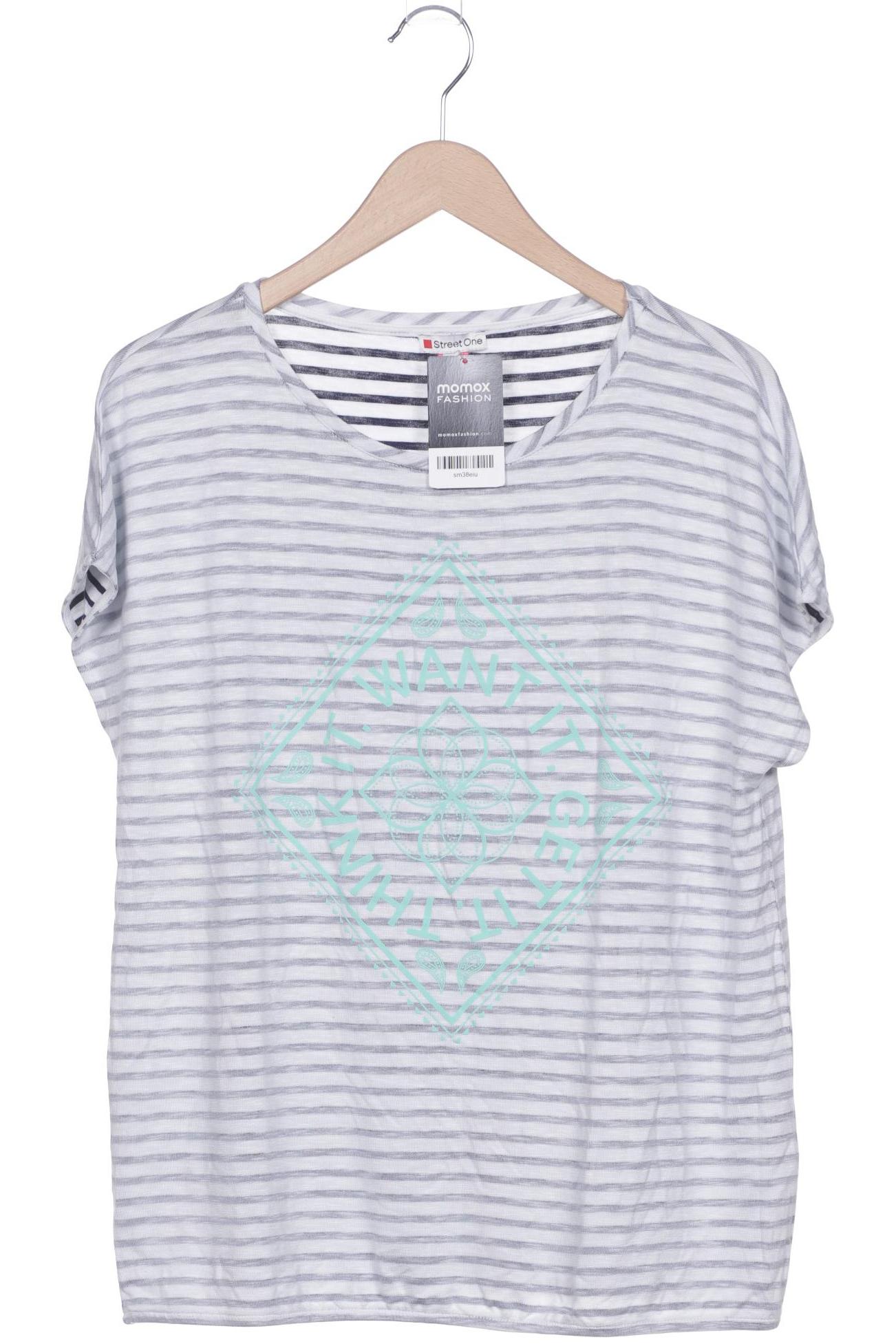 

CECIL Damen T-Shirt, cremeweiß