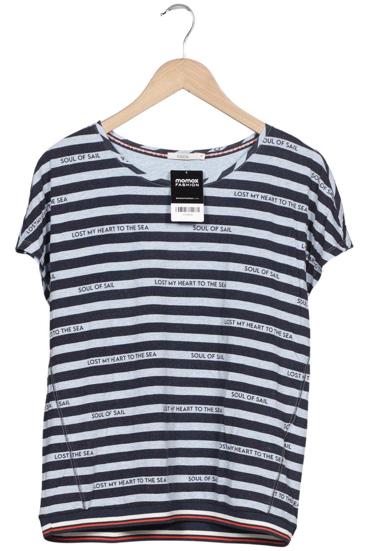 

Cecil Damen T-Shirt, marineblau, Gr. 38