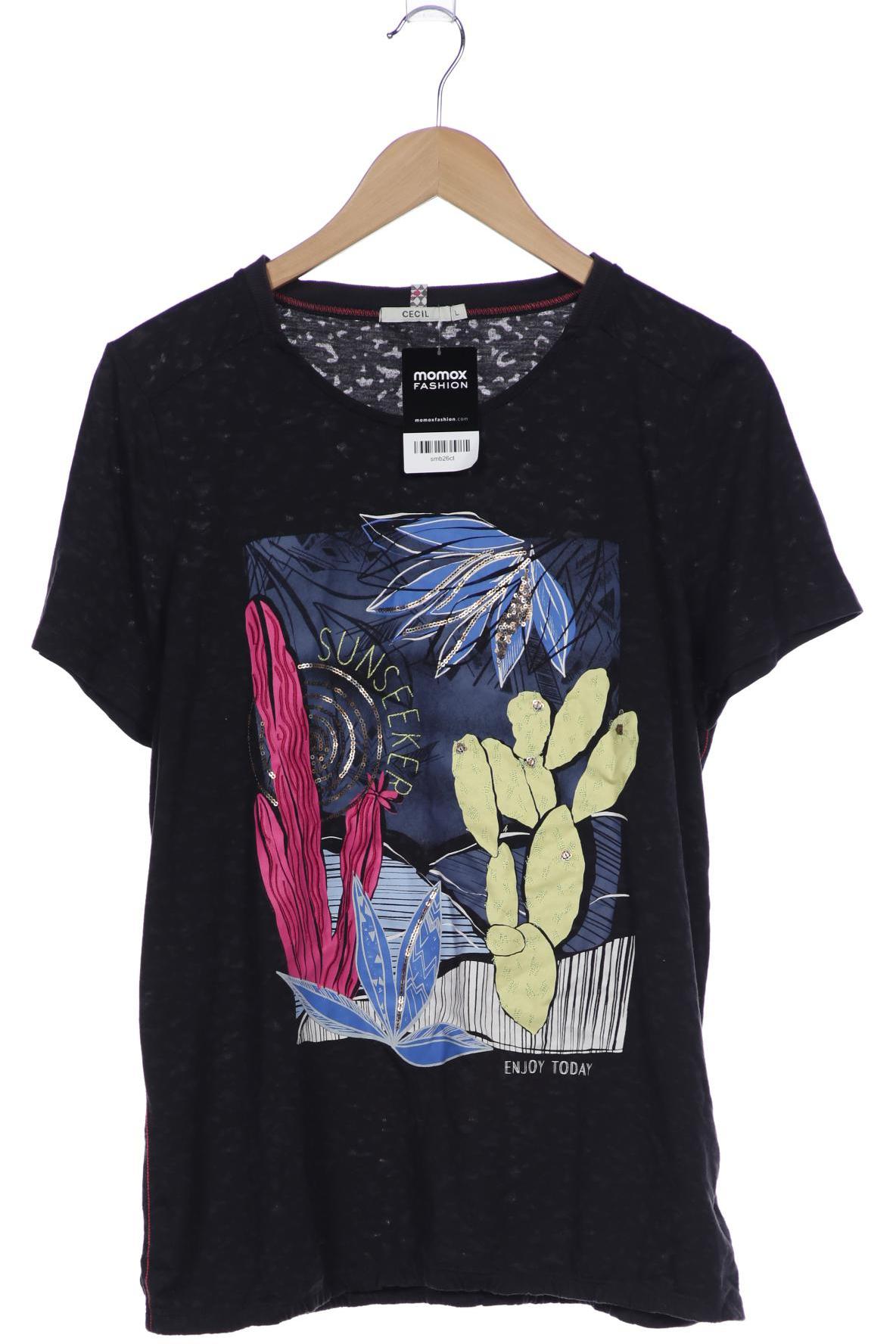 

Cecil Damen T-Shirt, grau, Gr. 42