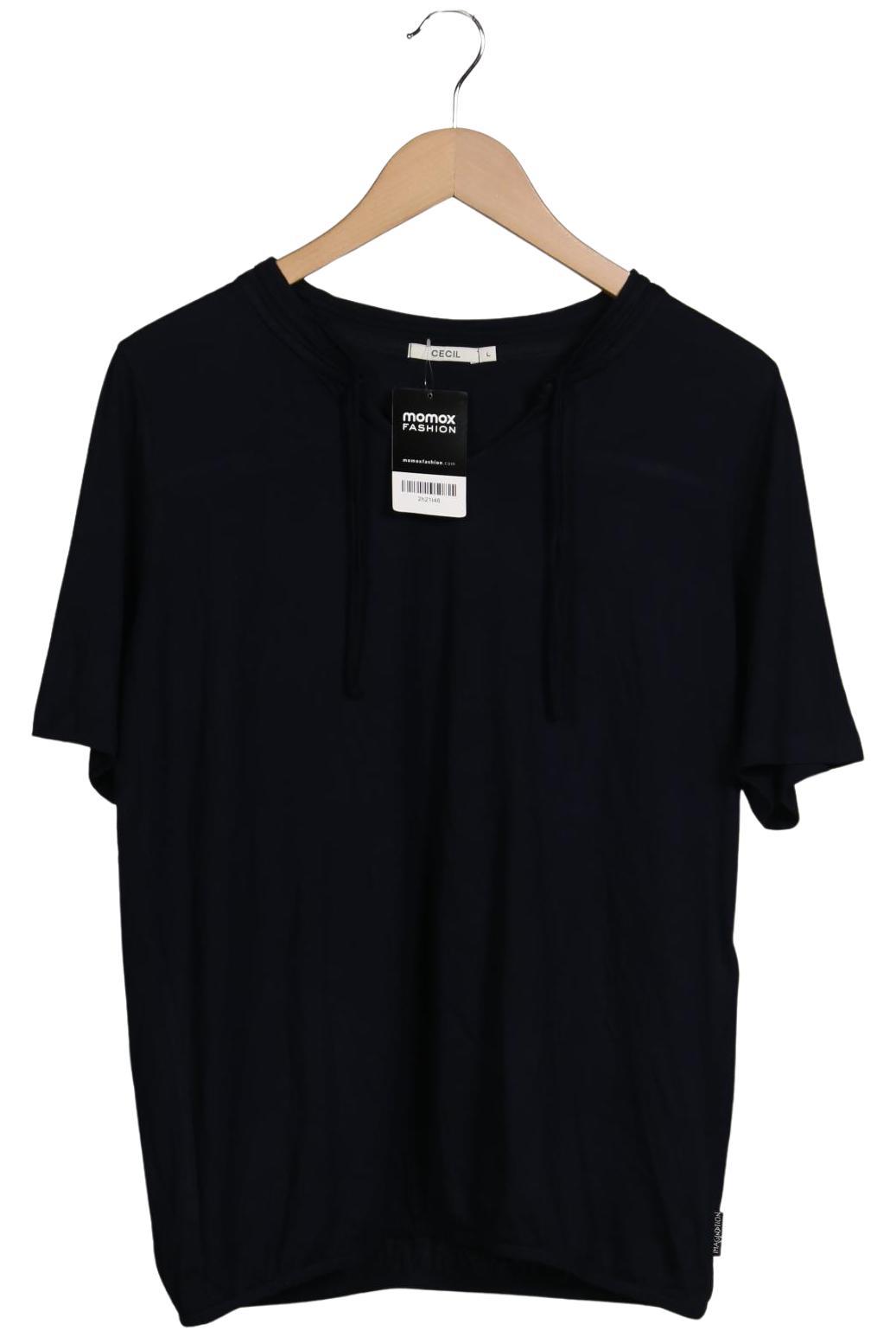 

Cecil Damen T-Shirt, marineblau, Gr. 42