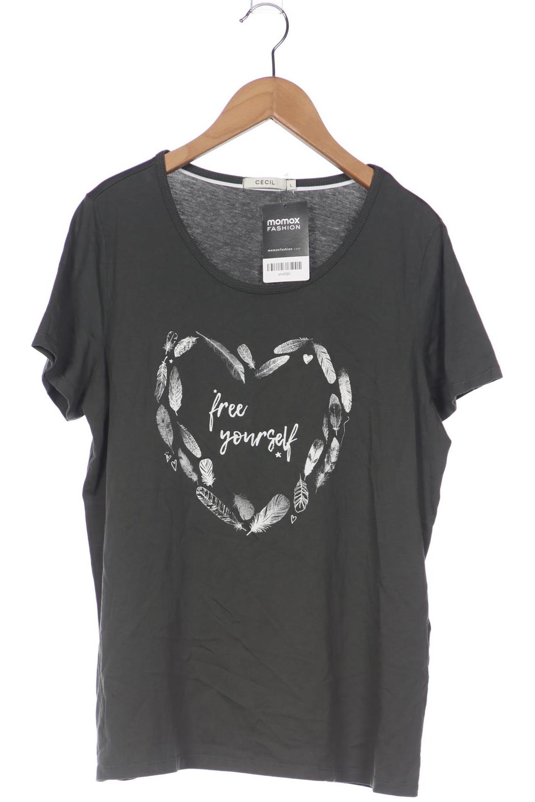

Cecil Damen T-Shirt, grün, Gr. 42