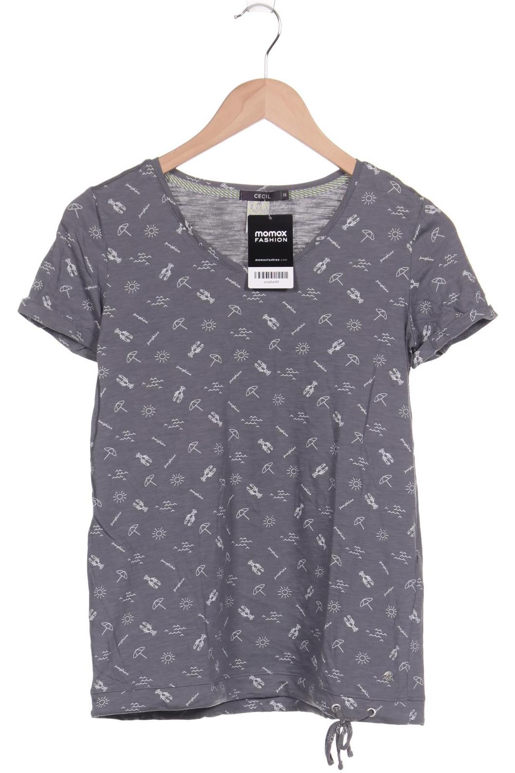 

CECIL Damen T-Shirt, grau