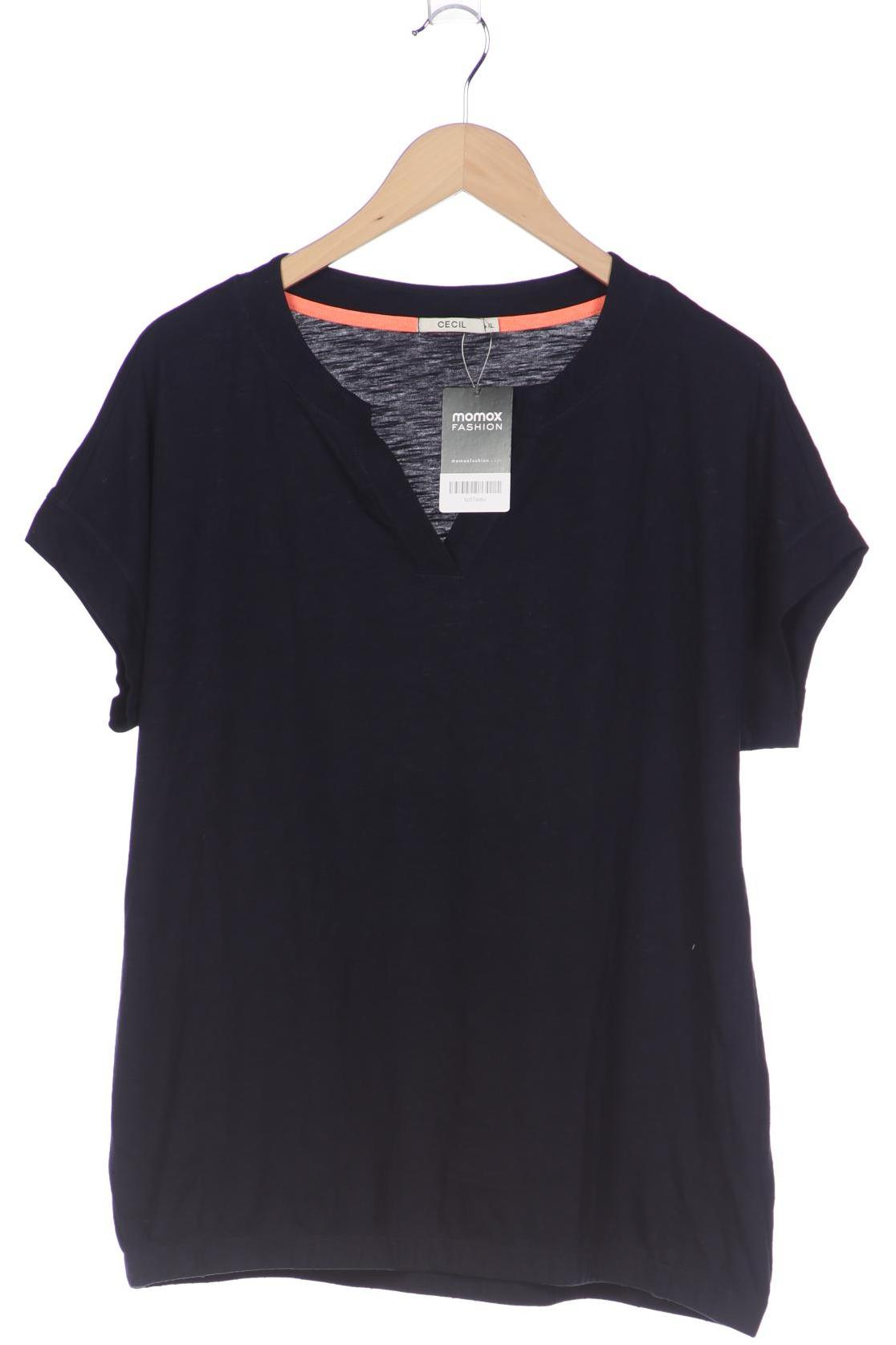 

CECIL Damen T-Shirt, marineblau
