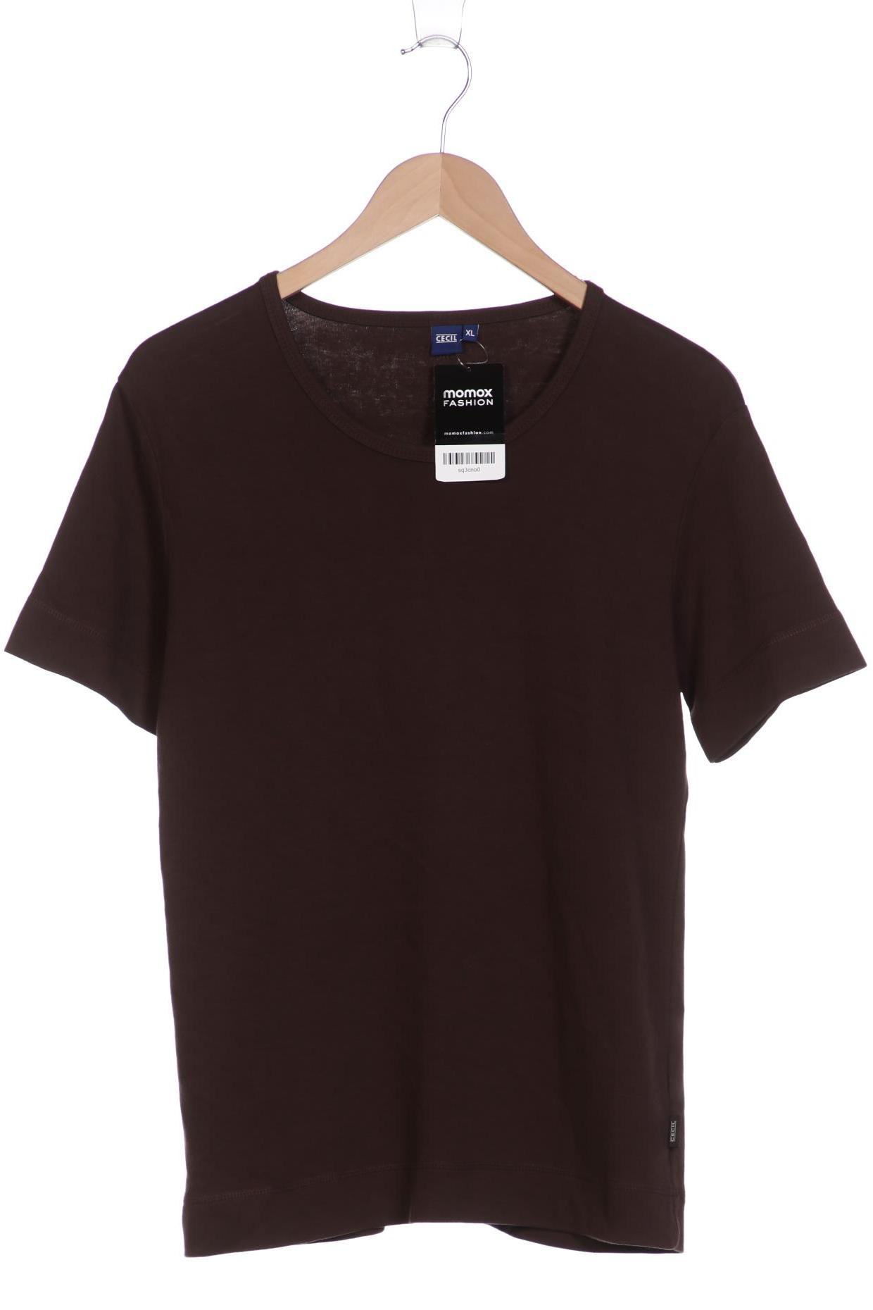 

CECIL Damen T-Shirt, braun