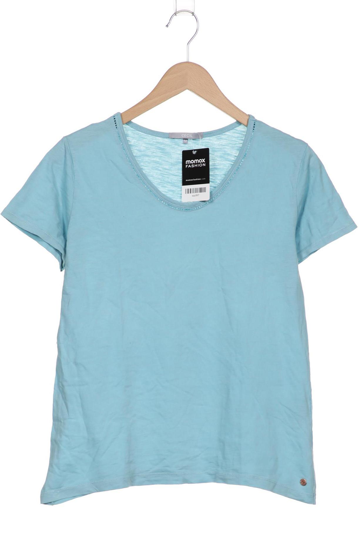 

Cecil Damen T-Shirt, blau, Gr. 38