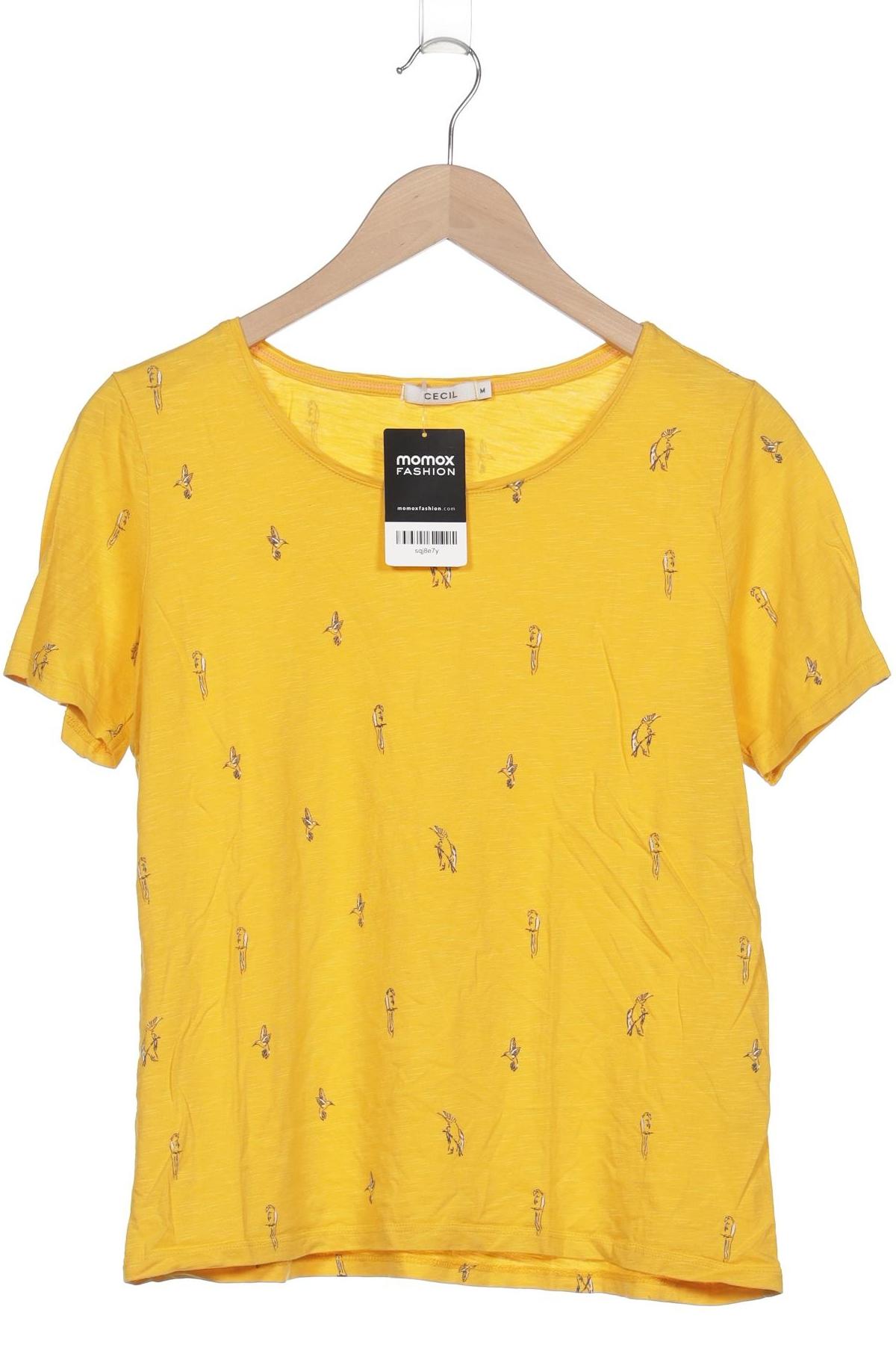 

Cecil Damen T-Shirt, gelb, Gr. 38