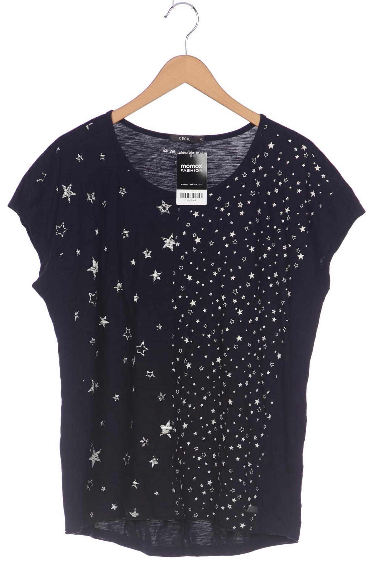 

Cecil Damen T-Shirt, marineblau, Gr. 44