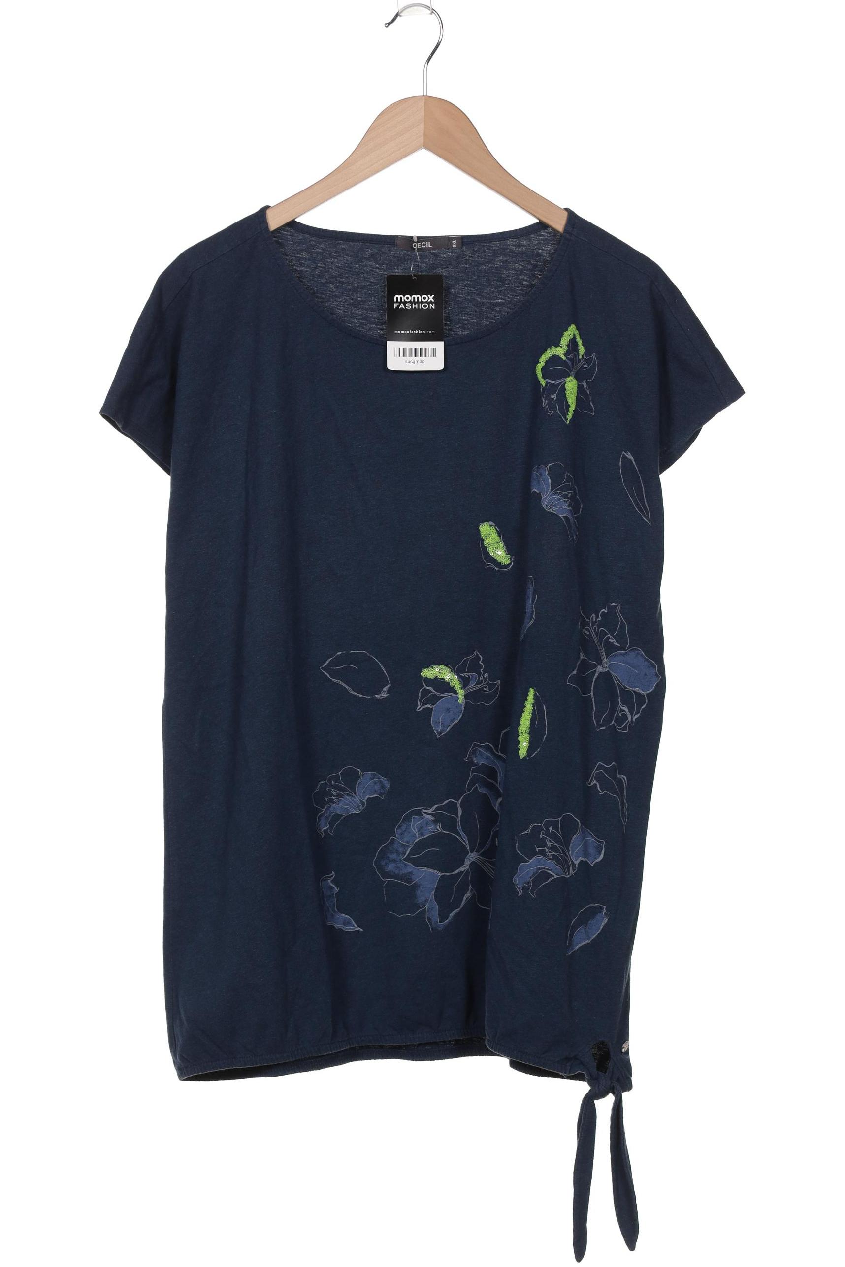 

Cecil Damen T-Shirt, marineblau, Gr. 46