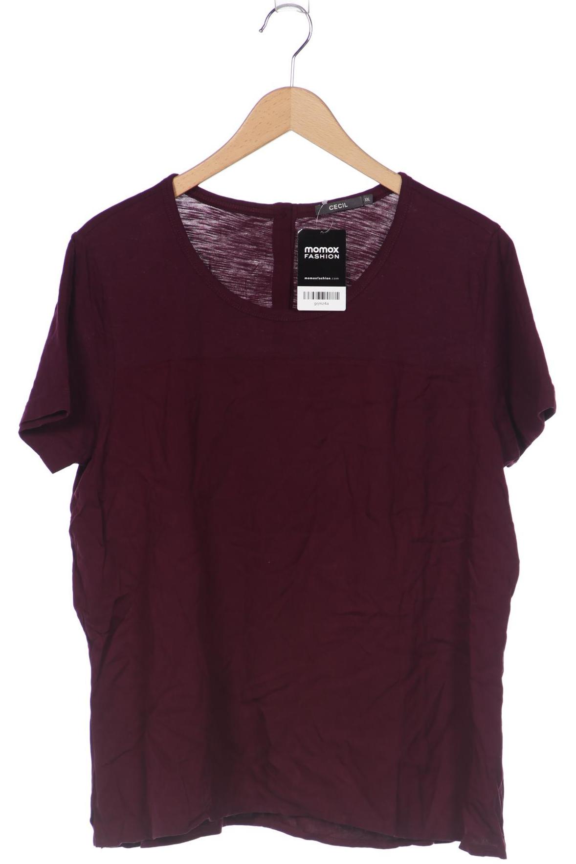 

CECIL Damen T-Shirt, bordeaux