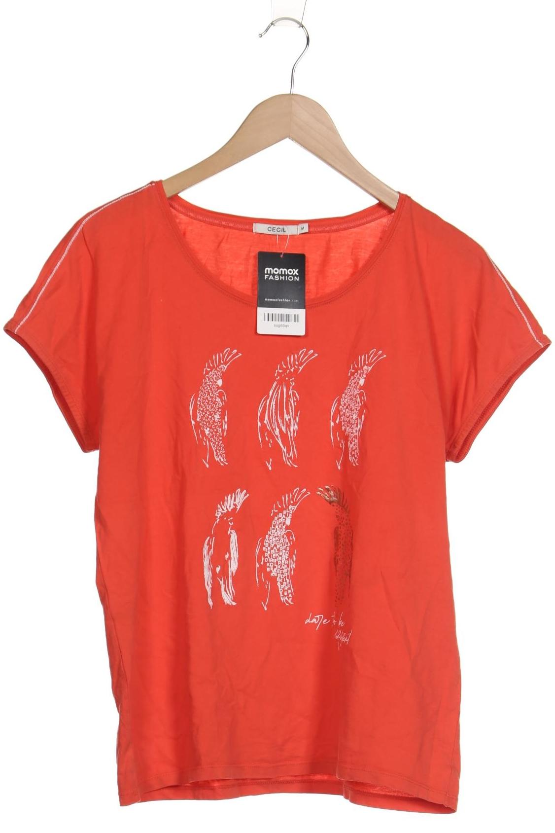 

Cecil Damen T-Shirt, orange, Gr. 38