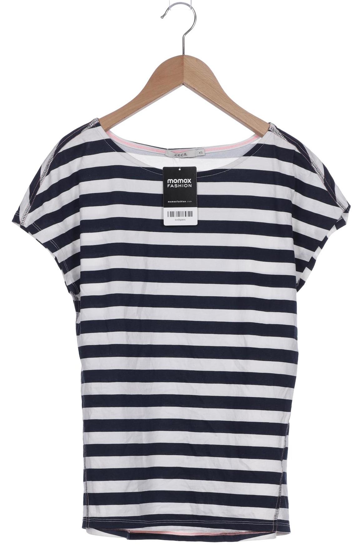 

CECIL Damen T-Shirt, marineblau