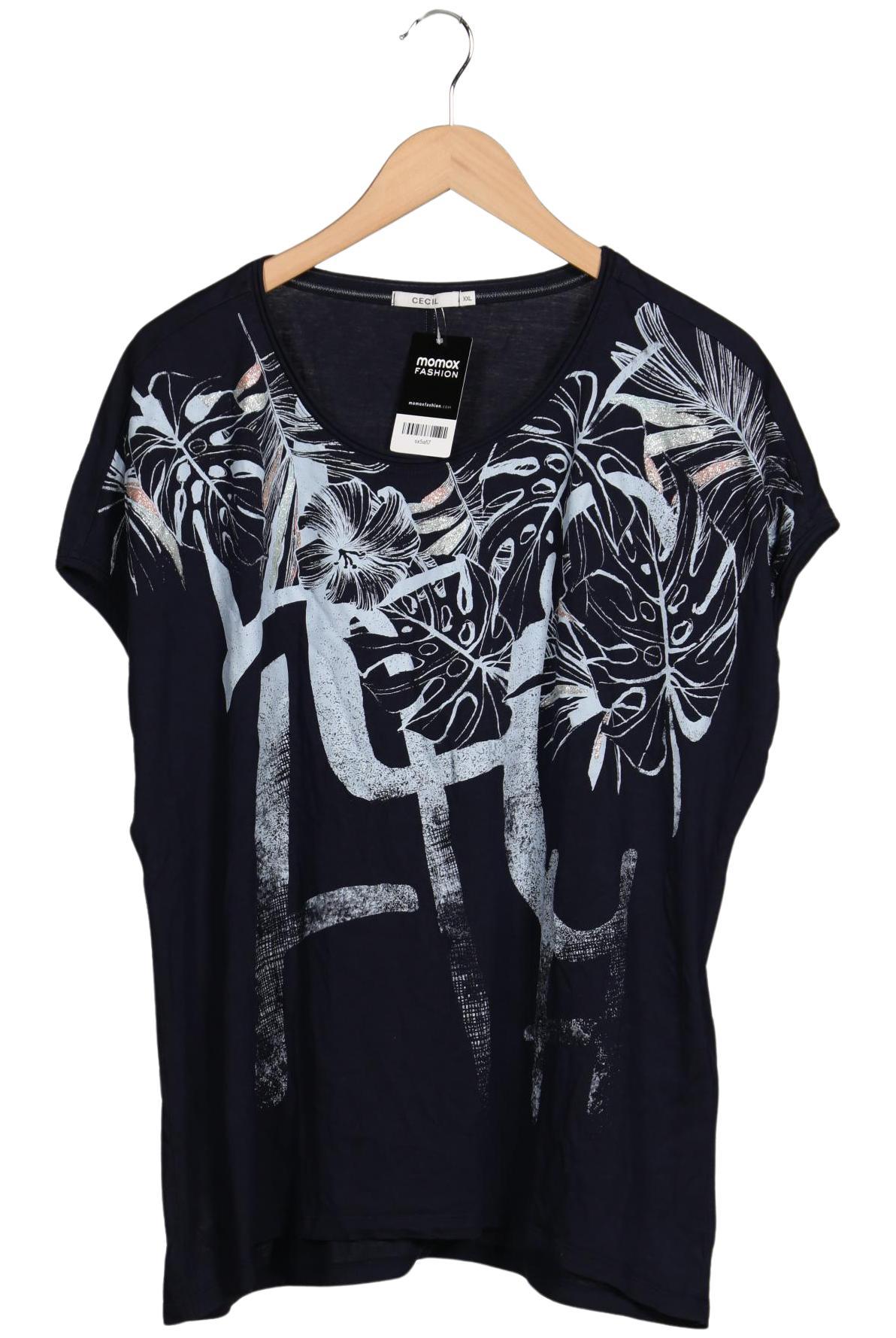 

Cecil Damen T-Shirt, marineblau, Gr. 46