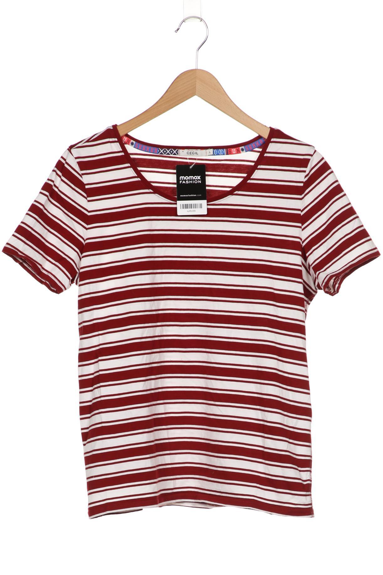 

CECIL Damen T-Shirt, bordeaux