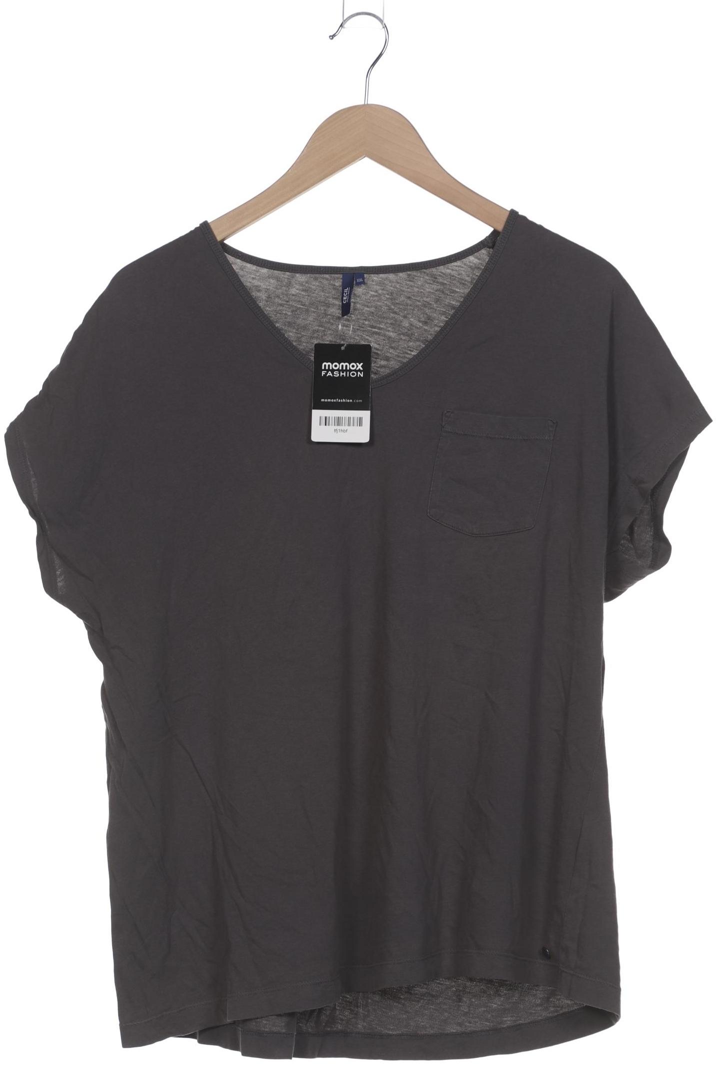 

Cecil Damen T-Shirt, grau, Gr. 46