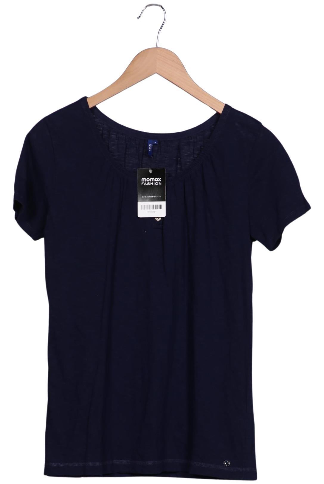 

Cecil Damen T-Shirt, blau, Gr. 38