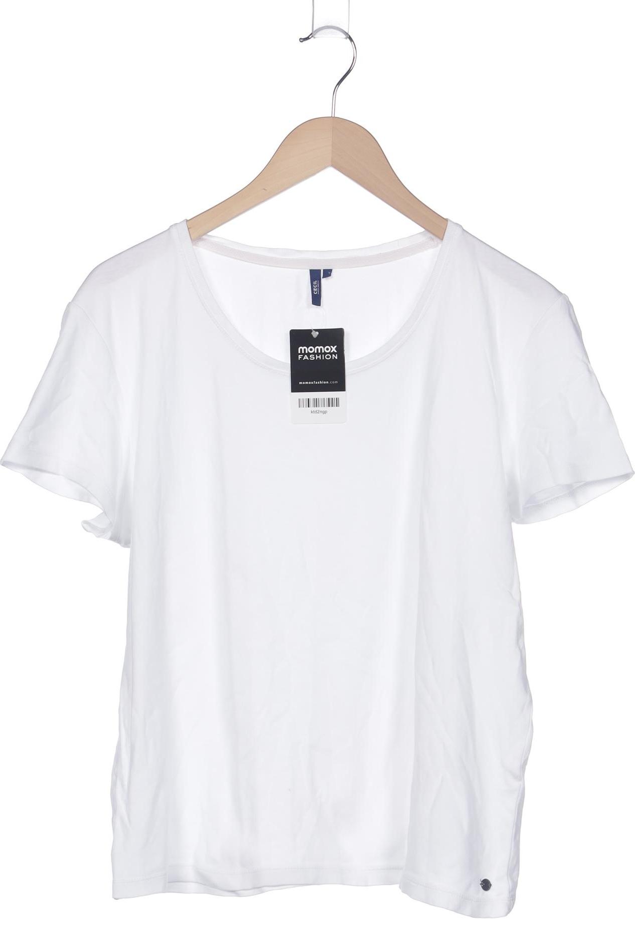 

Cecil Damen T-Shirt, weiß, Gr. 44