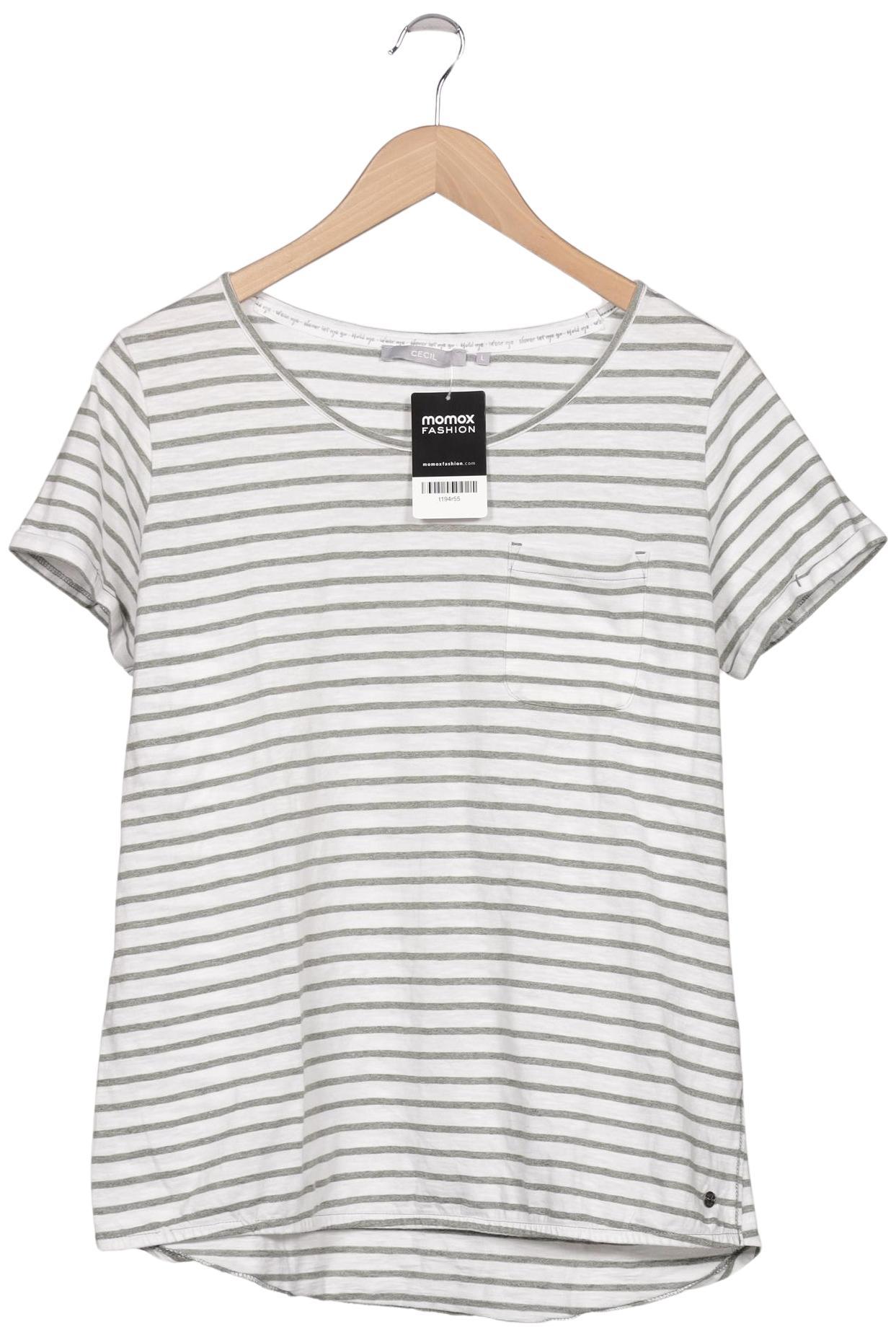 

Cecil Damen T-Shirt, weiß, Gr. 42