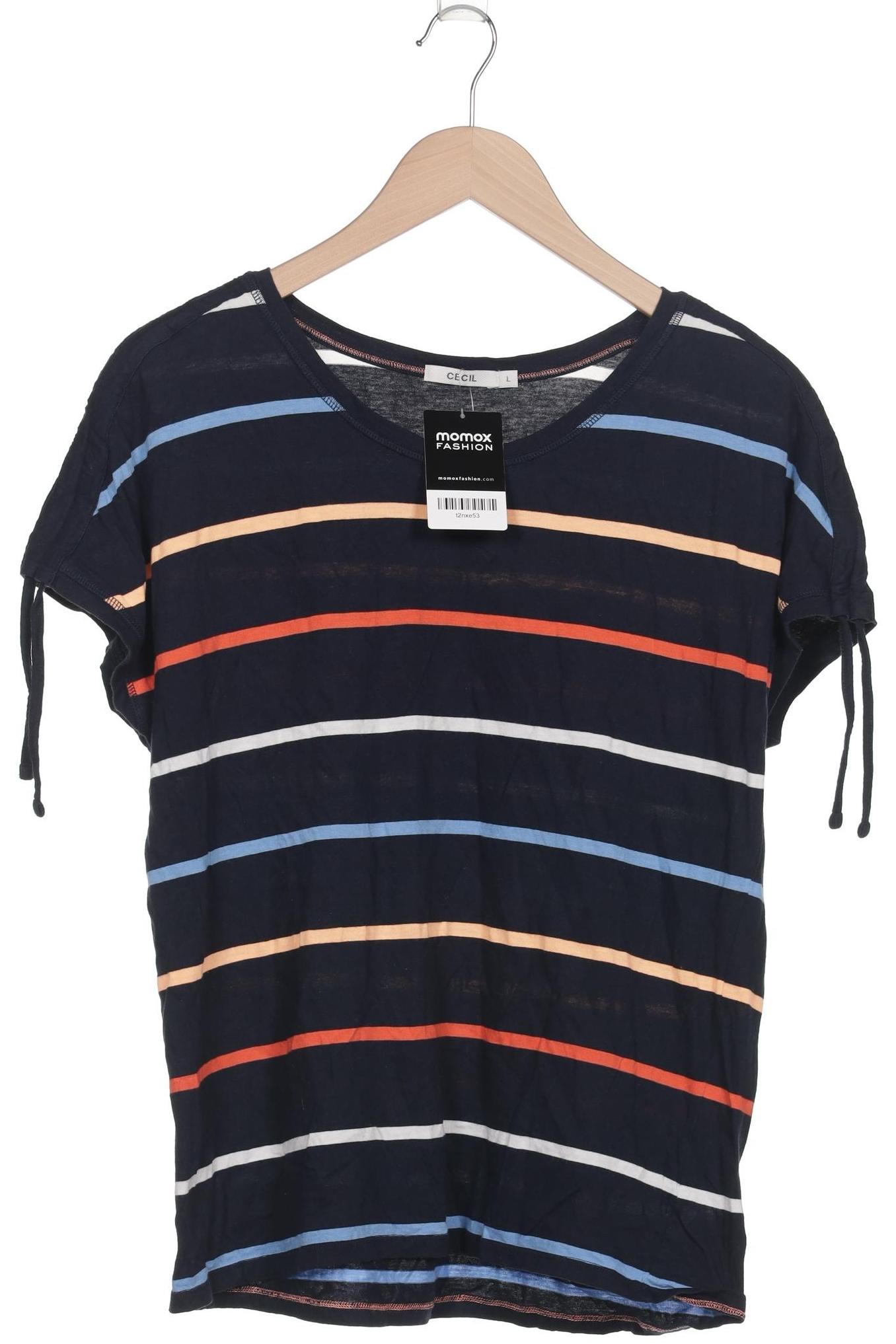 

Cecil Damen T-Shirt, marineblau, Gr. 42