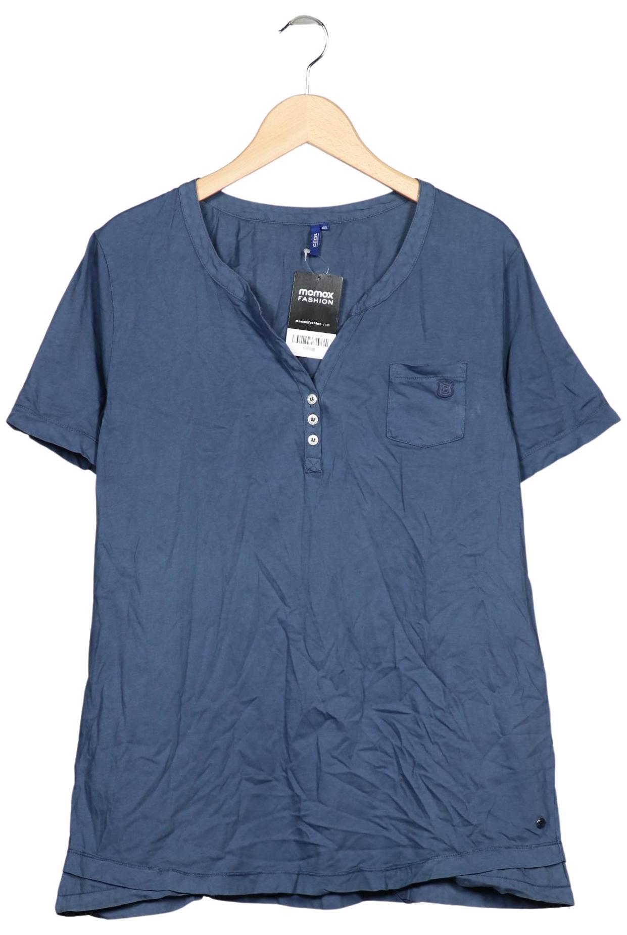 

Cecil Damen T-Shirt, blau, Gr. 46