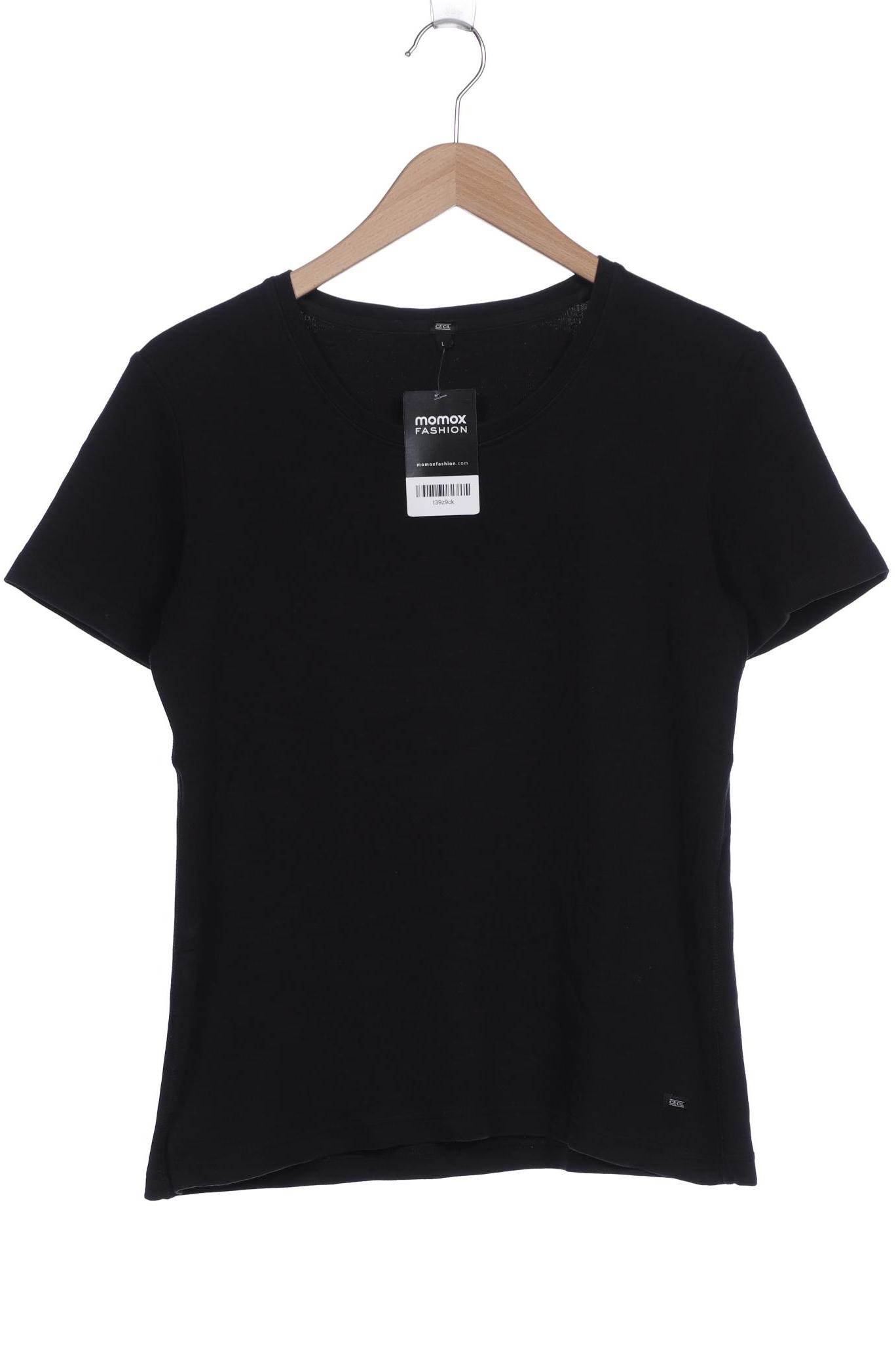 

CECIL Damen T-Shirt, schwarz