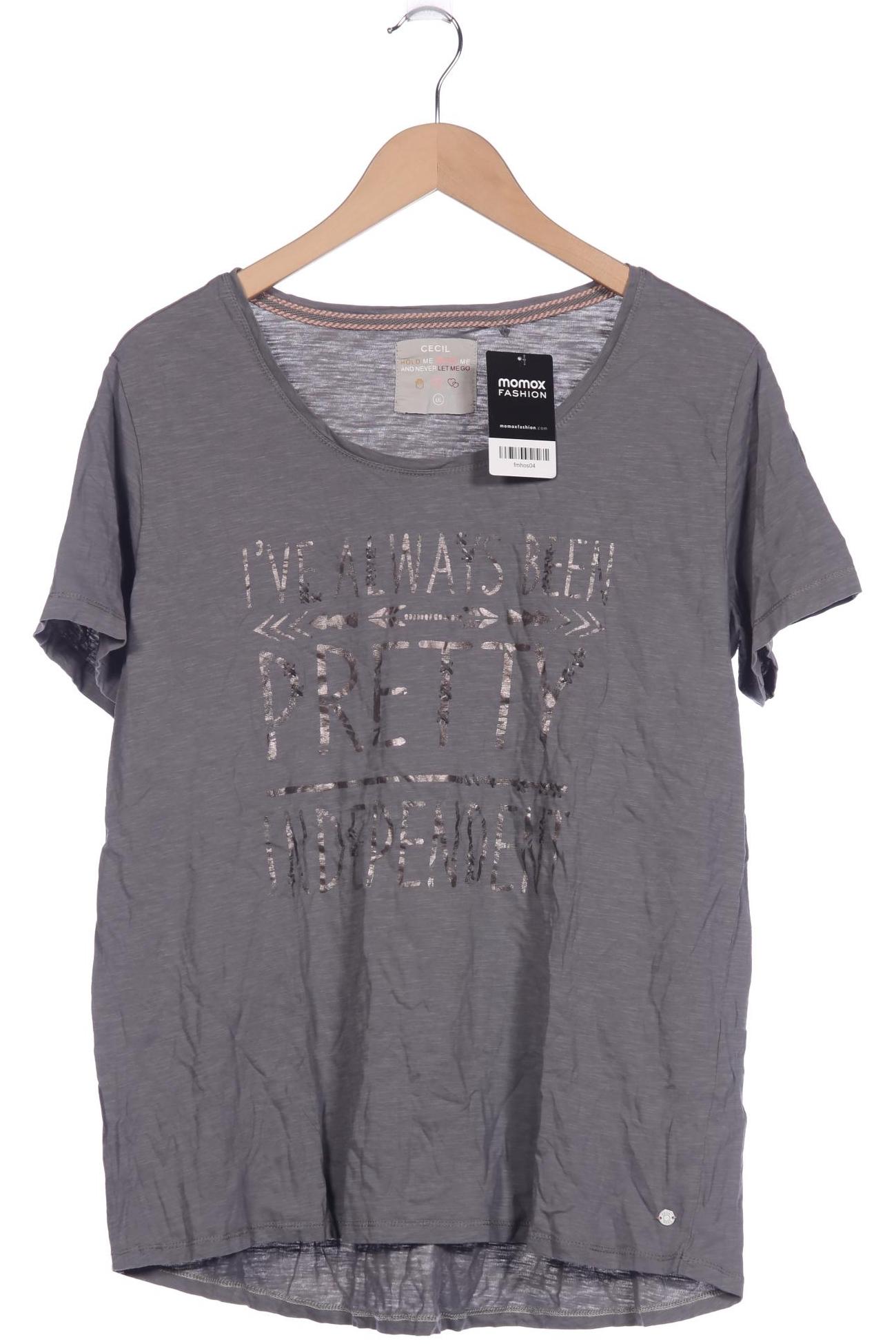 

Cecil Damen T-Shirt, grau, Gr. 46