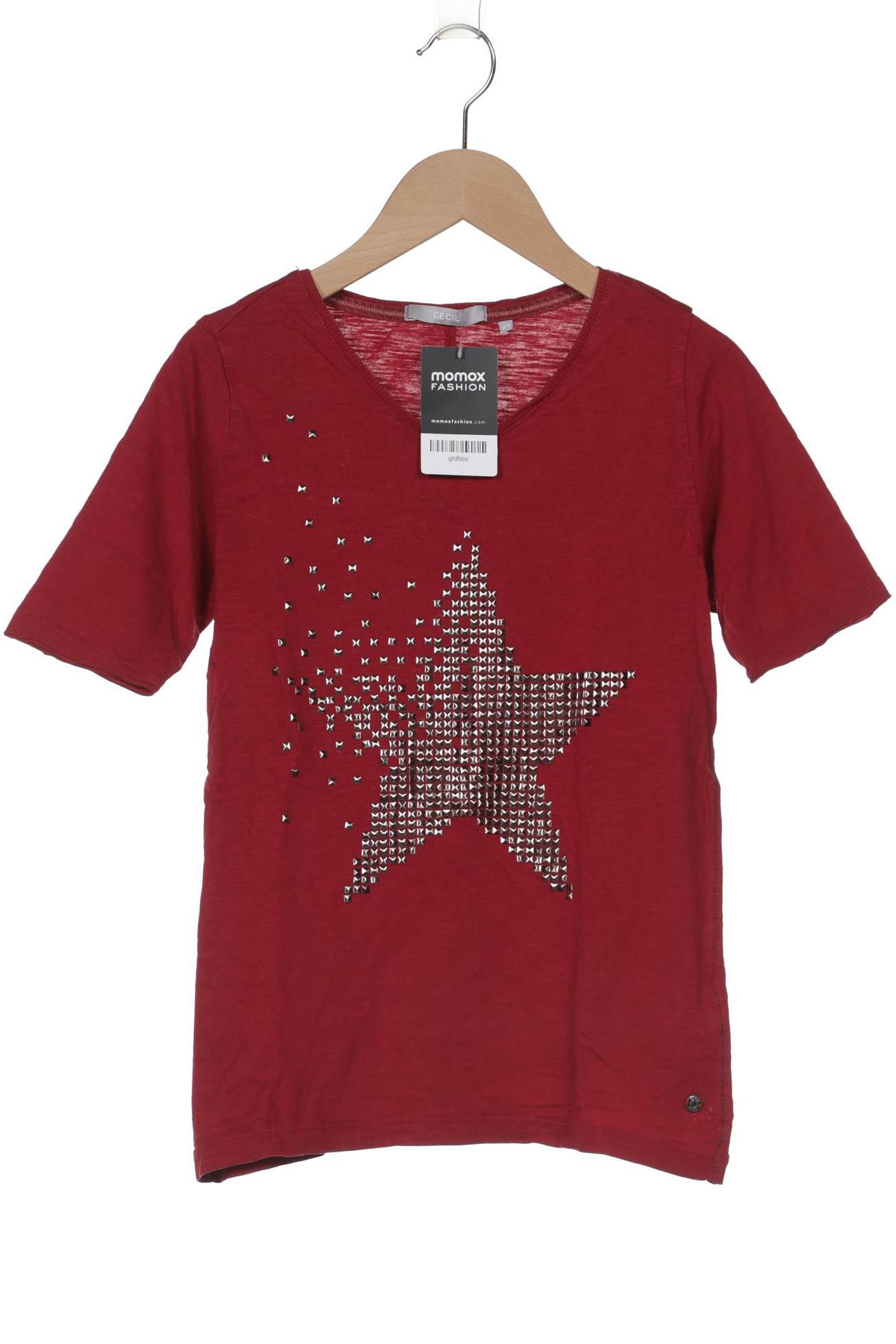 

CECIL Damen T-Shirt, bordeaux