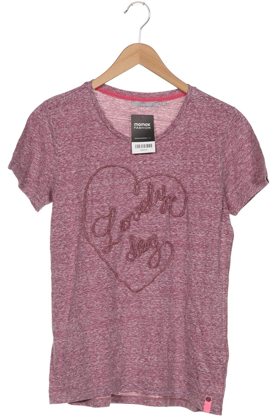 

Cecil Damen T-Shirt, bordeaux, Gr. 42