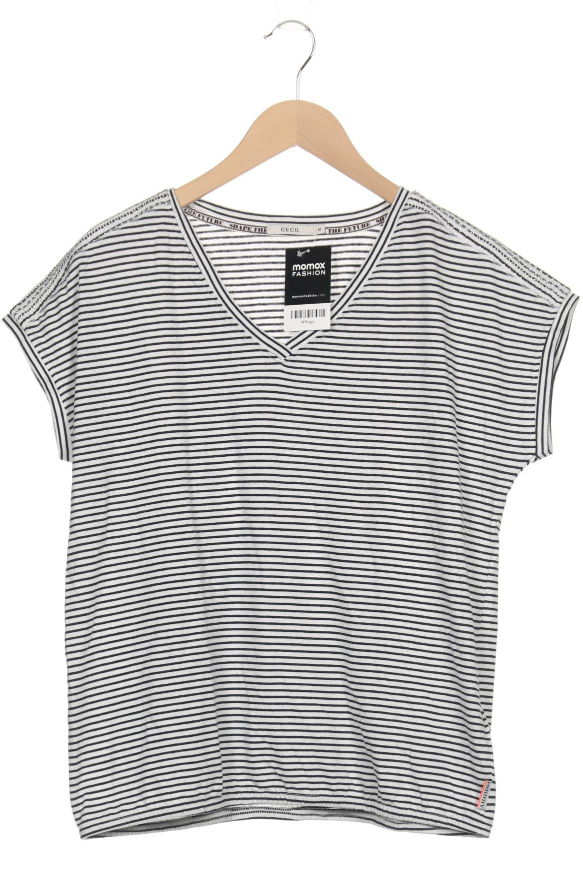 

Cecil Damen T-Shirt, weiß, Gr. 38