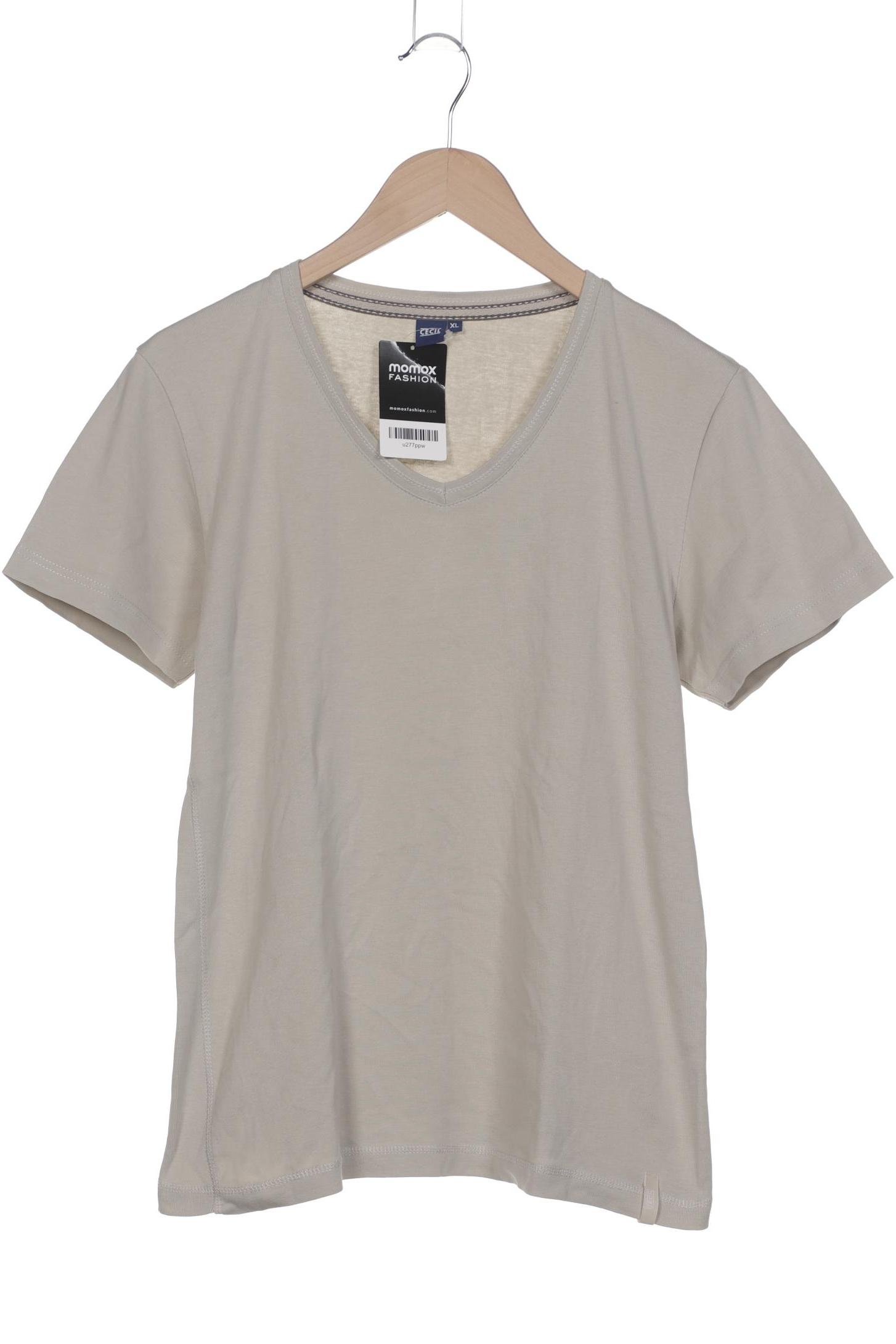 

Cecil Damen T-Shirt, cremeweiß, Gr. 44